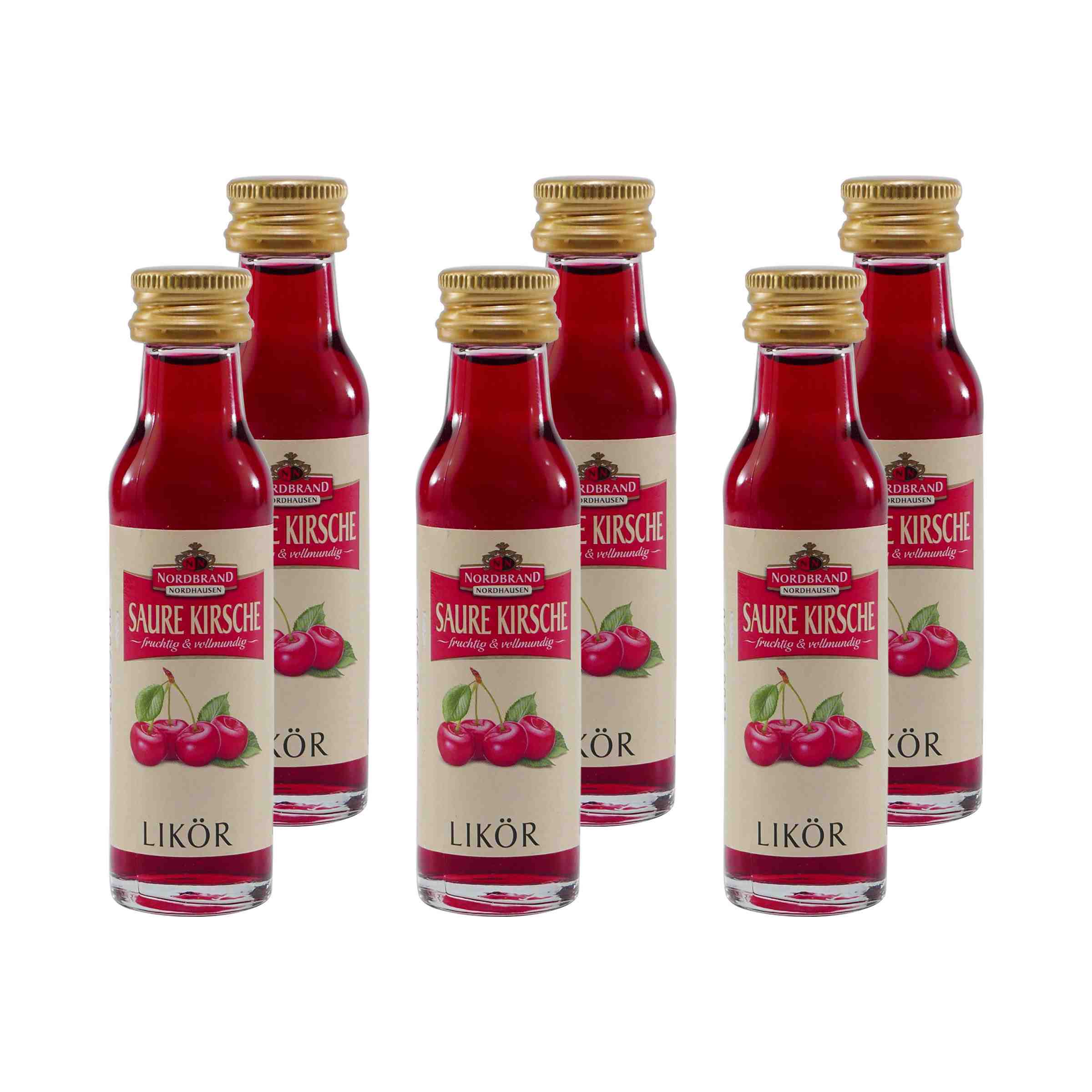 Nordbrand Saure Kirsche Likör (24 x 0,02L)
