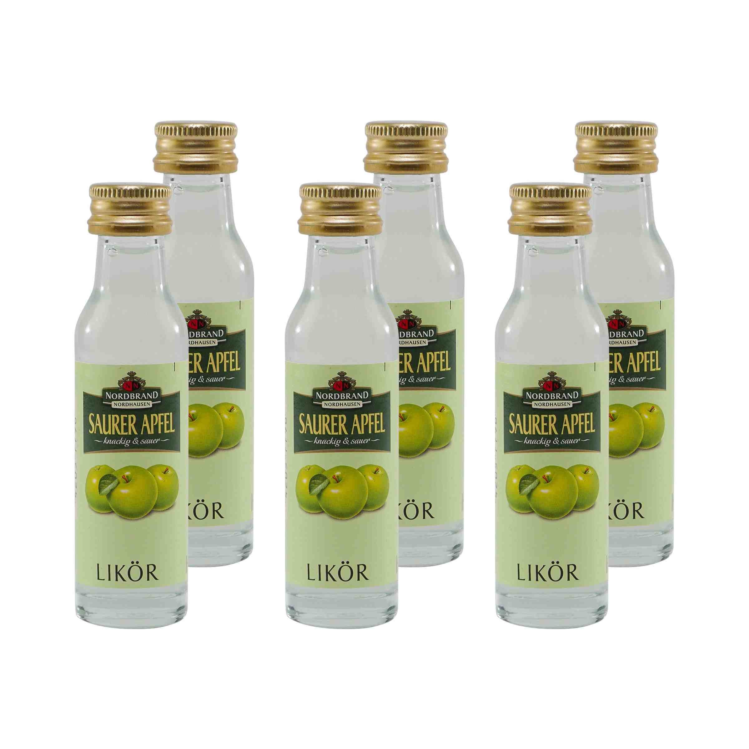 Nordbrand Saurer Apfel Likör (24 x 0,02L)