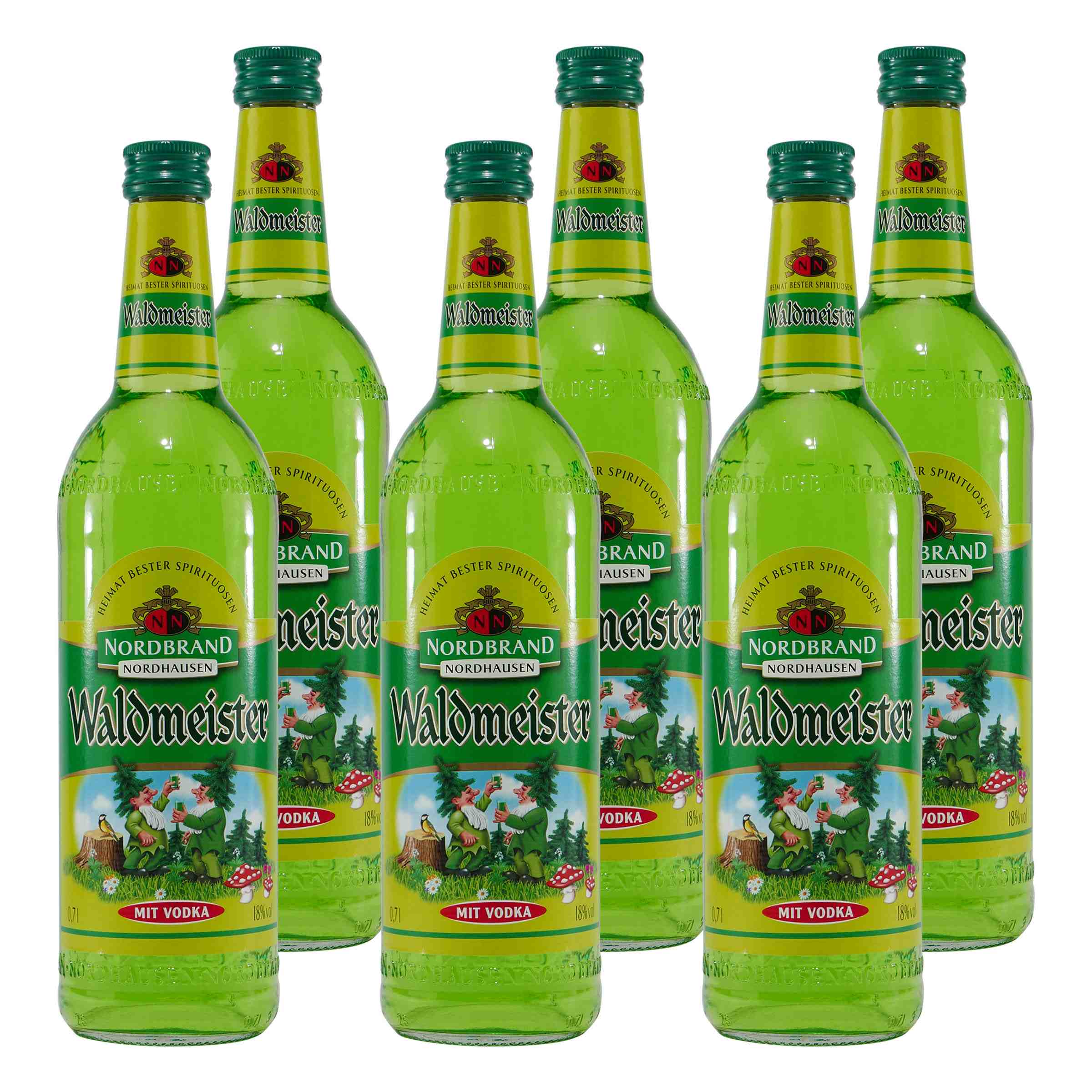 Nordbrand Waldmeister Likör (6 x 0,7L)