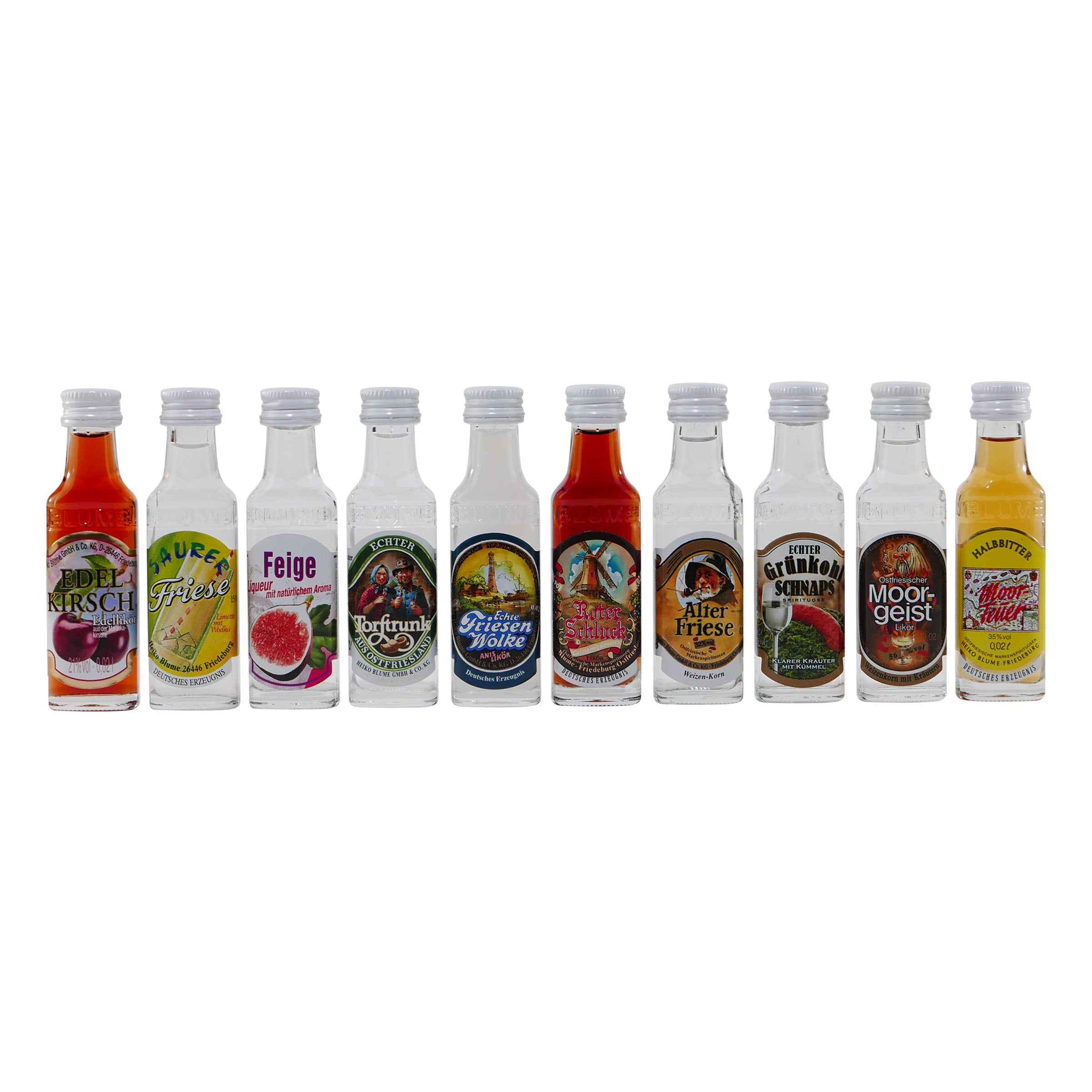 Blume Nordisches Likör-Set (10 x 0,02L)