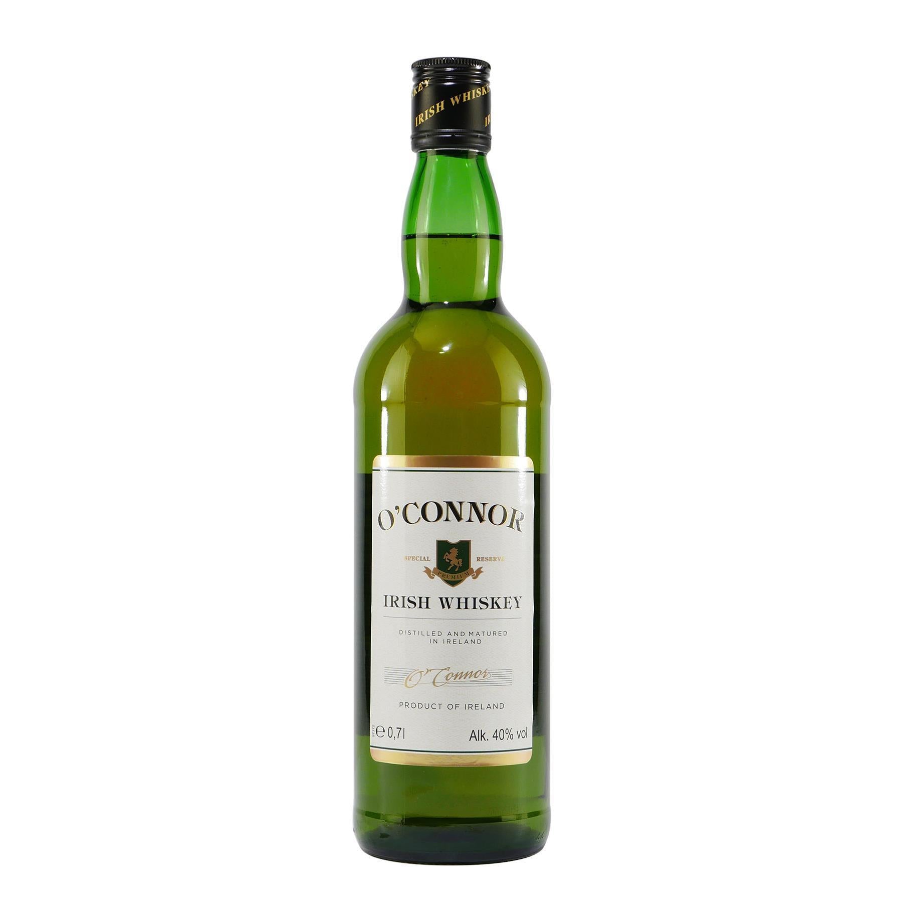 O´Conner Irish Whiskey mit Geschenk-Holzkiste