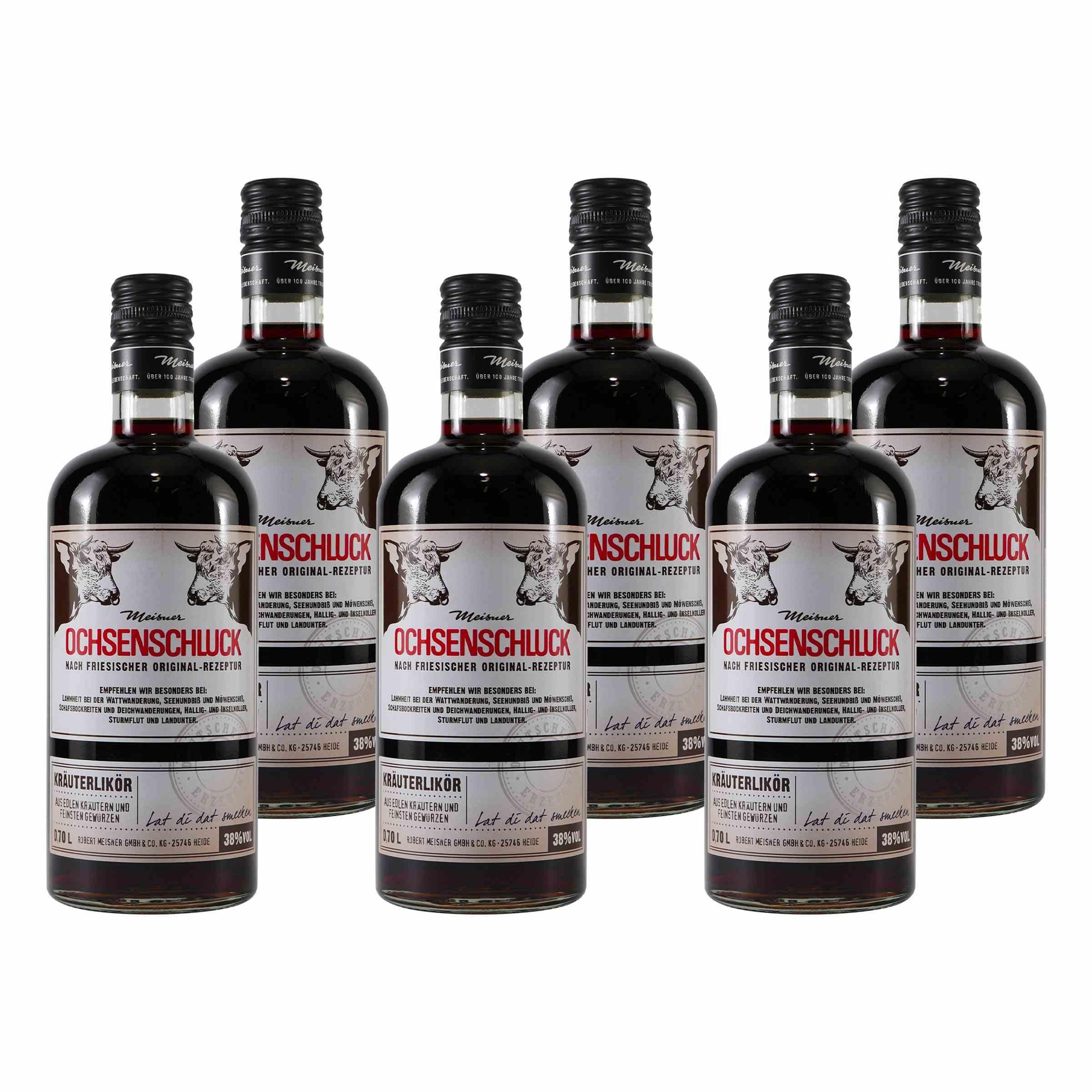 Meisner Ochsenschluck Kräuterlikör (6 x 0,7L)