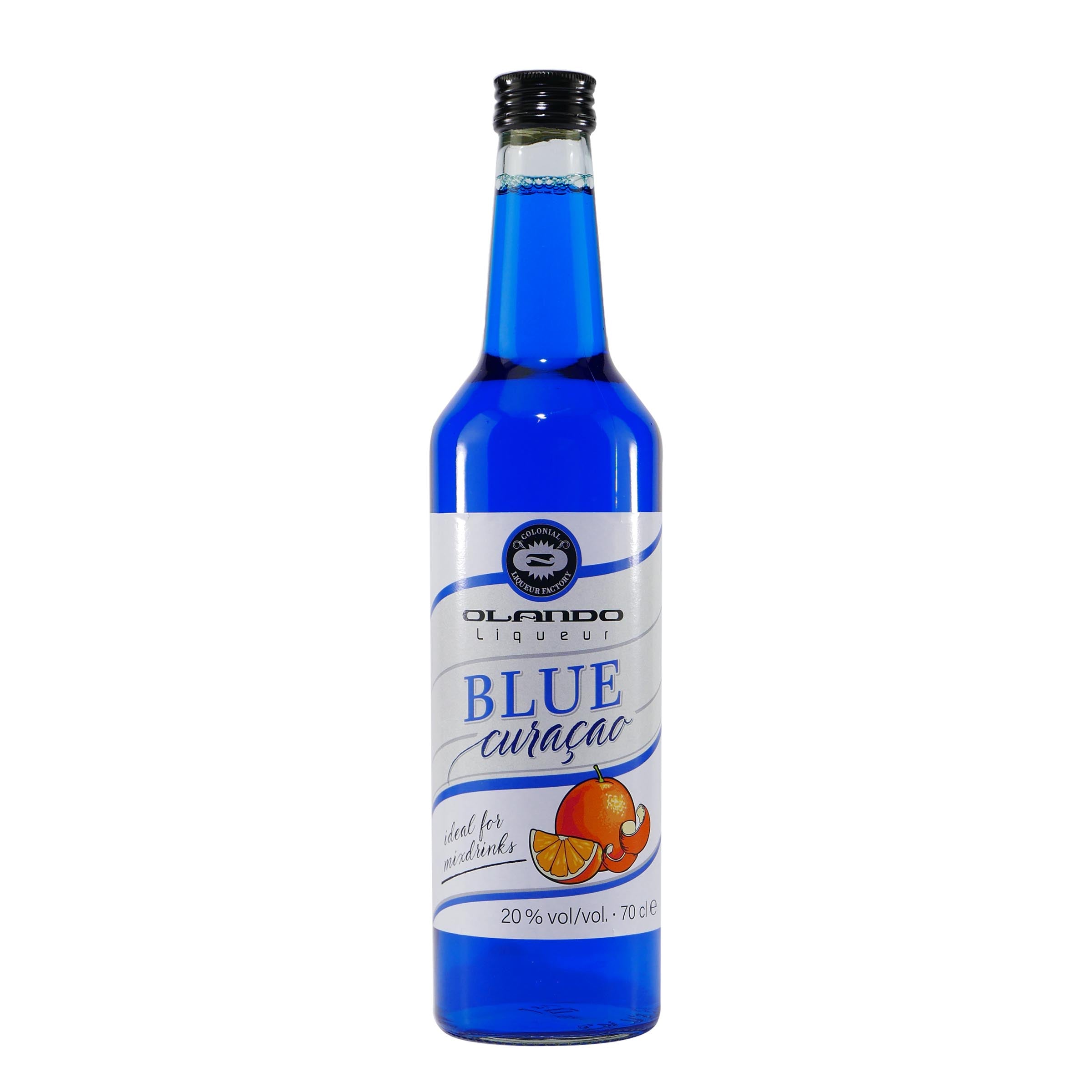 Olando Blue Curacao Likör (6 x 0,7L)
