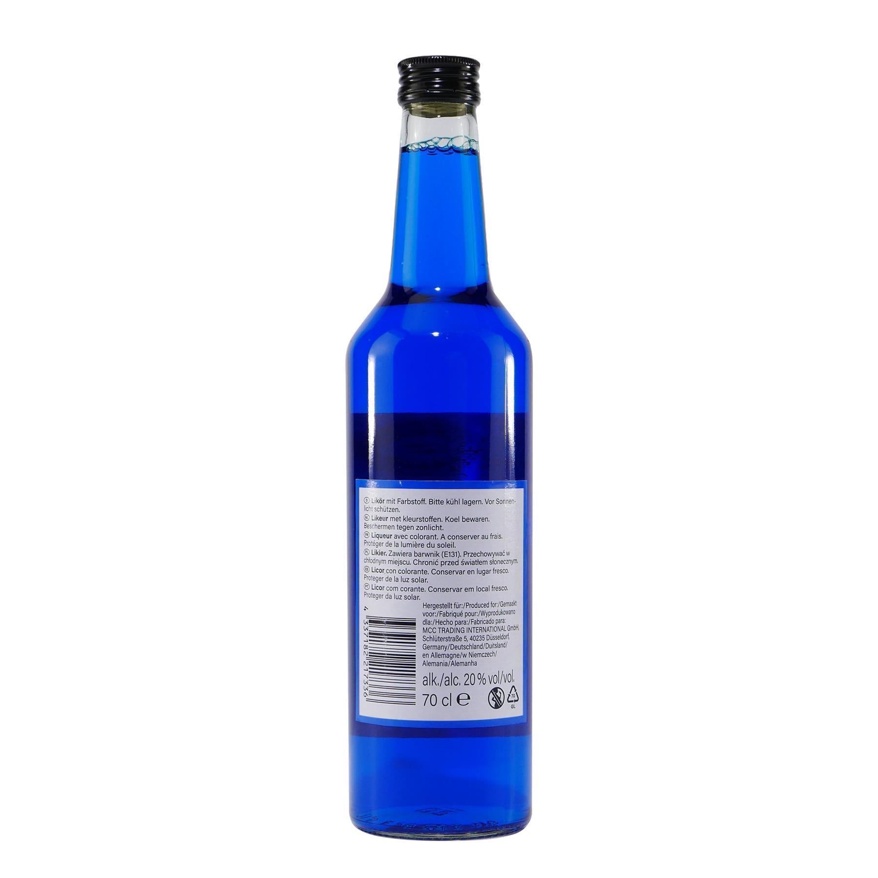Olando Blue Curacao Likör (6 x 0,7L)