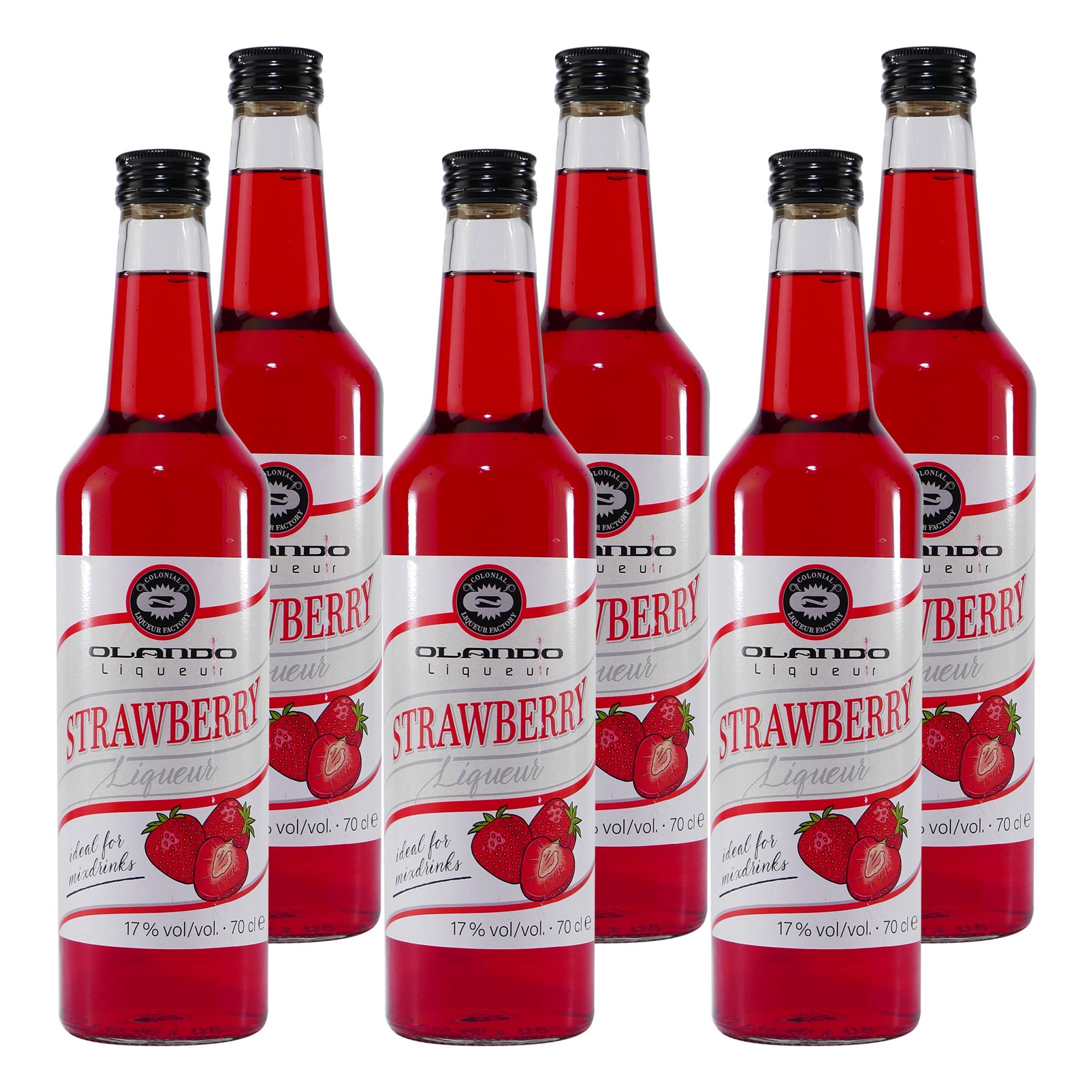 Olando Strawberry Liqueur (6 x 0,7L)