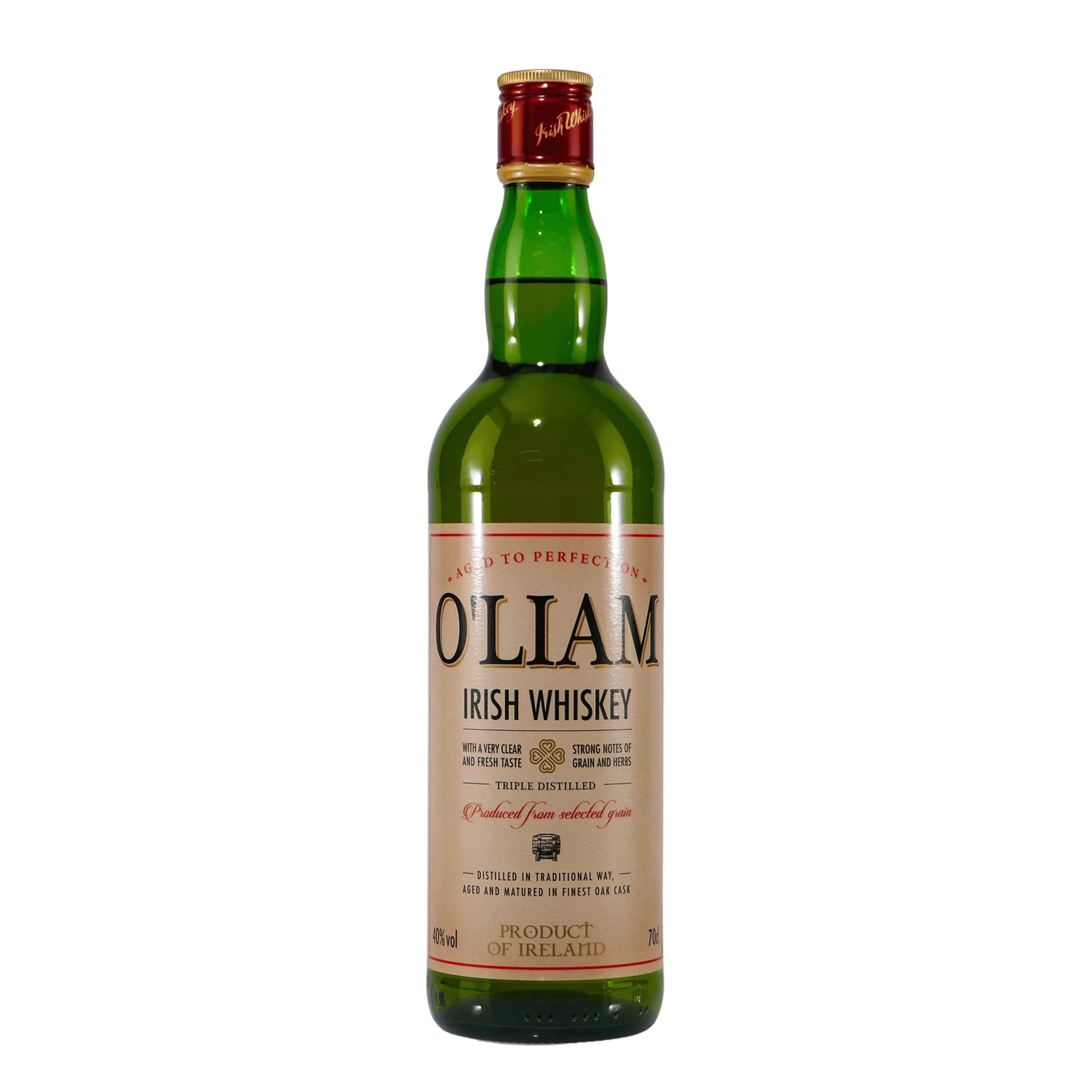 O´Liam Irish Whiskey mit Geschenk-Holzkiste
