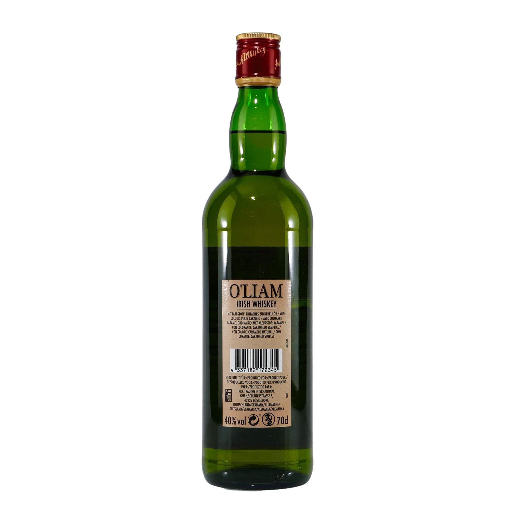 O´Liam Irish Whiskey mit Geschenk-Holzkiste