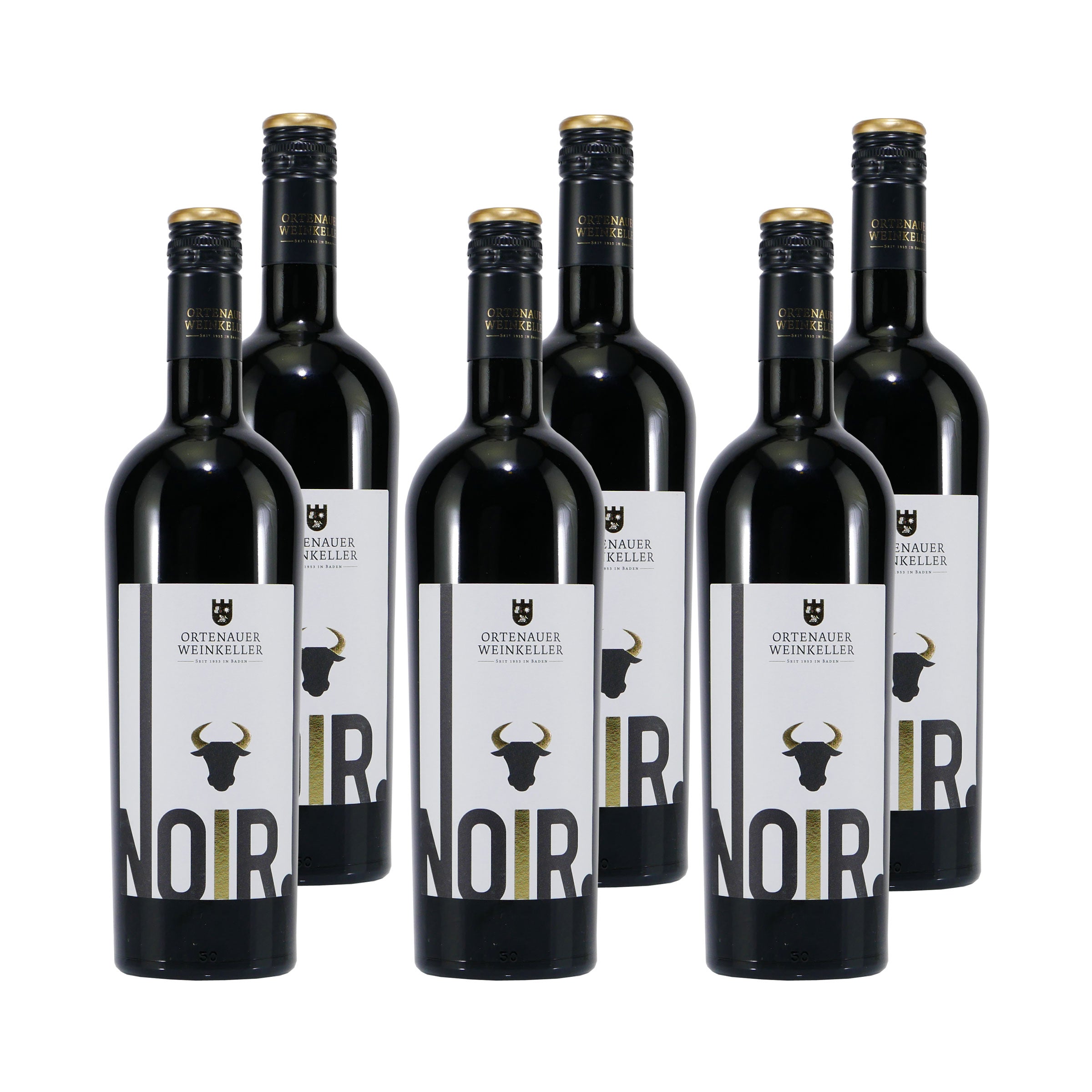 Pinot Noir & Merlot Rotwein -trocken- (6 x 0,75L)