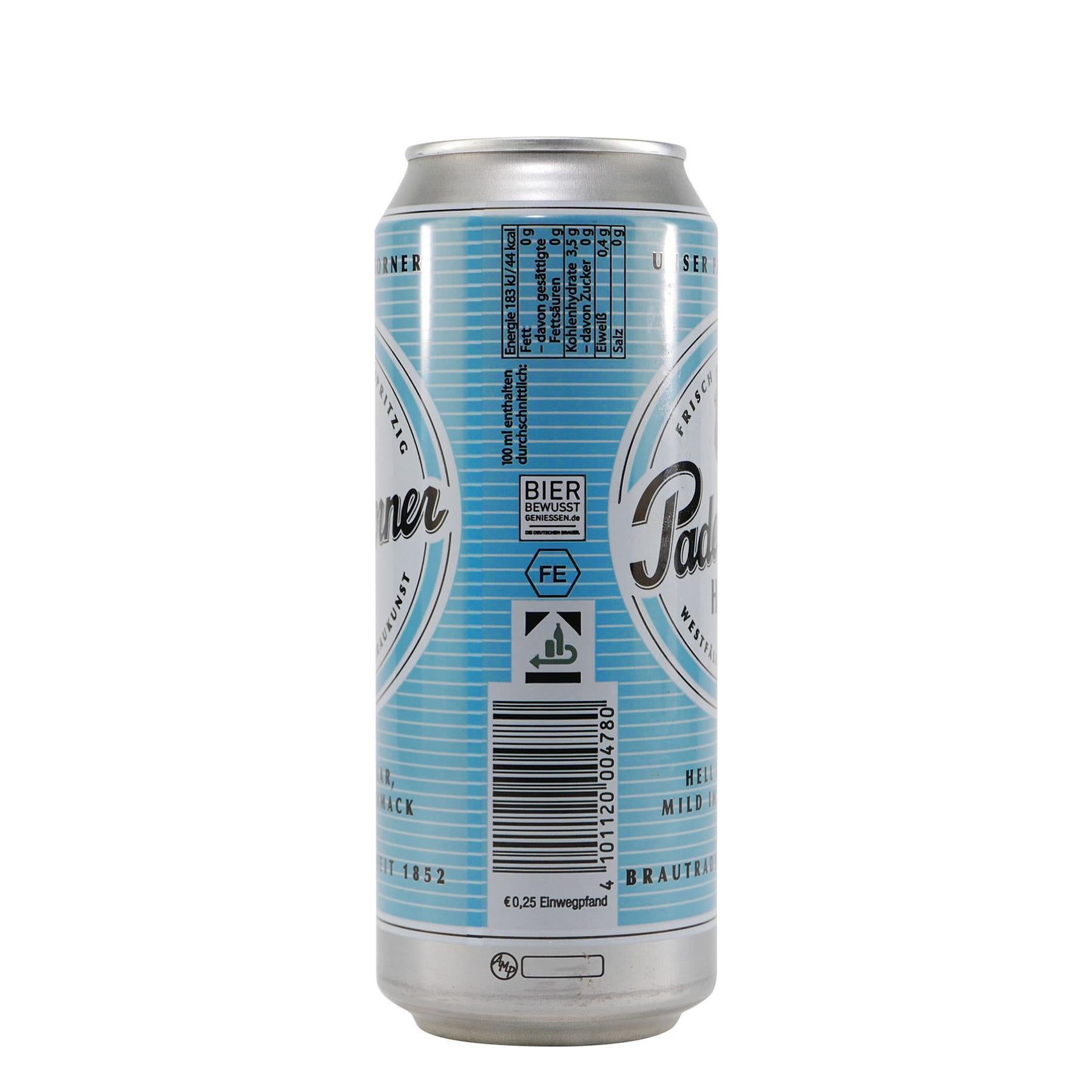 Paderborner Hell (24 x 0,5L) EINWEG