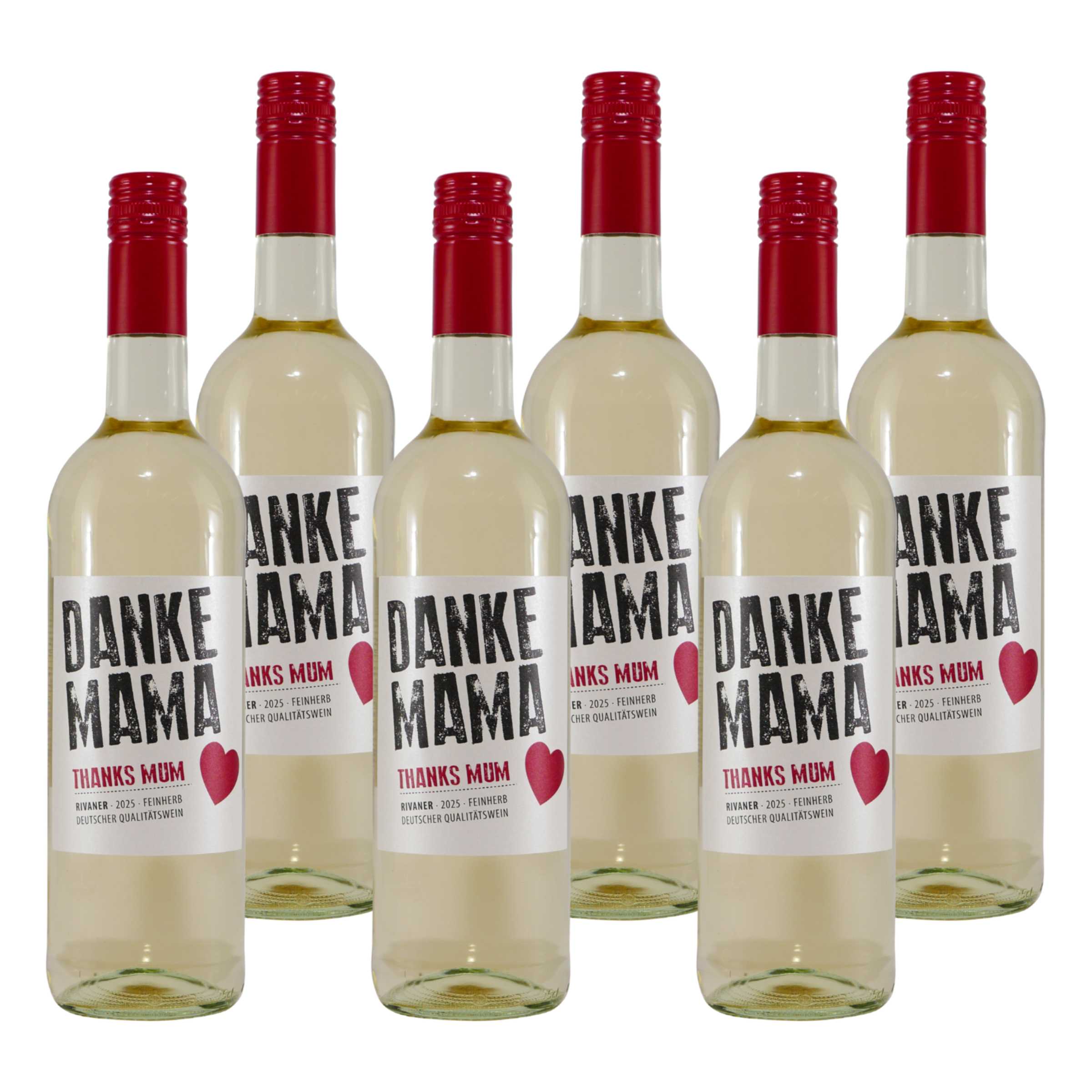 Pamona Rivaner "Danke Mama" -lieblich- (6 x 0,75L)