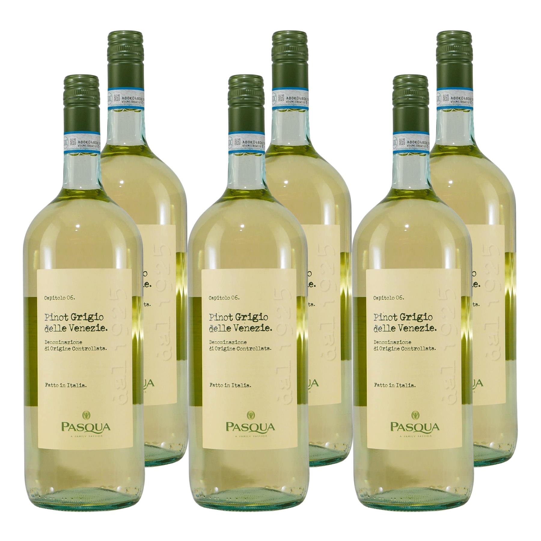 Pasqua Pinot Grigio delle Venezie -trocken- (6 x 1,5L)