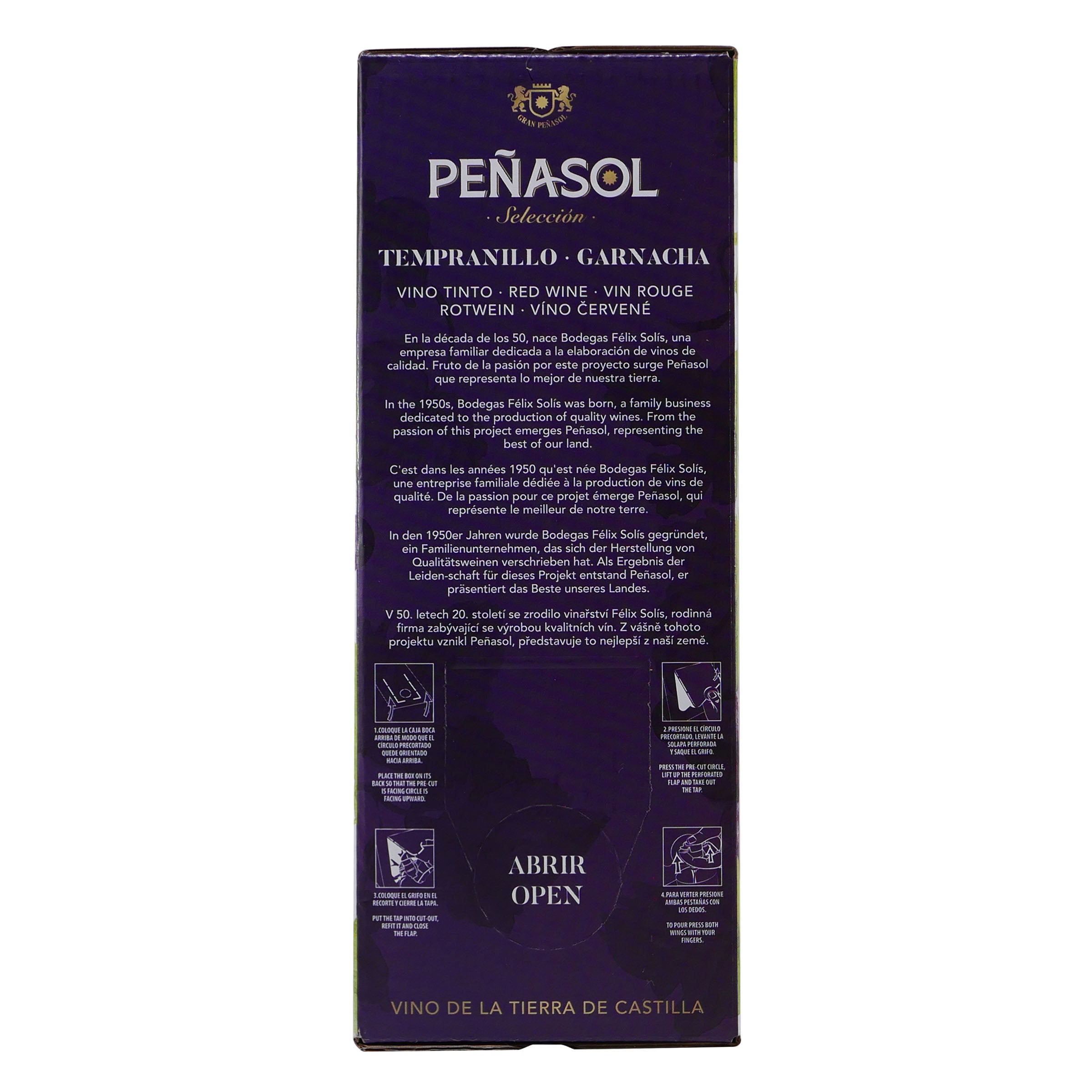 Penasol Tempranillo Garnacha -trocken- 3,0L BIB
