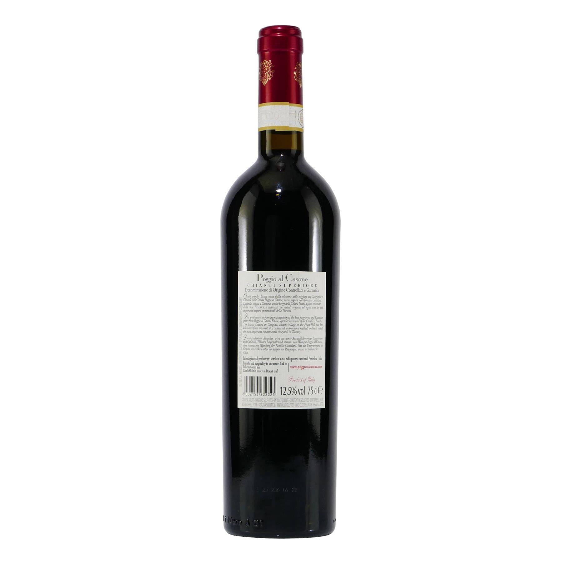 Poggio al Casone Chianti Superiore -trocken- 6 x 0,75L)