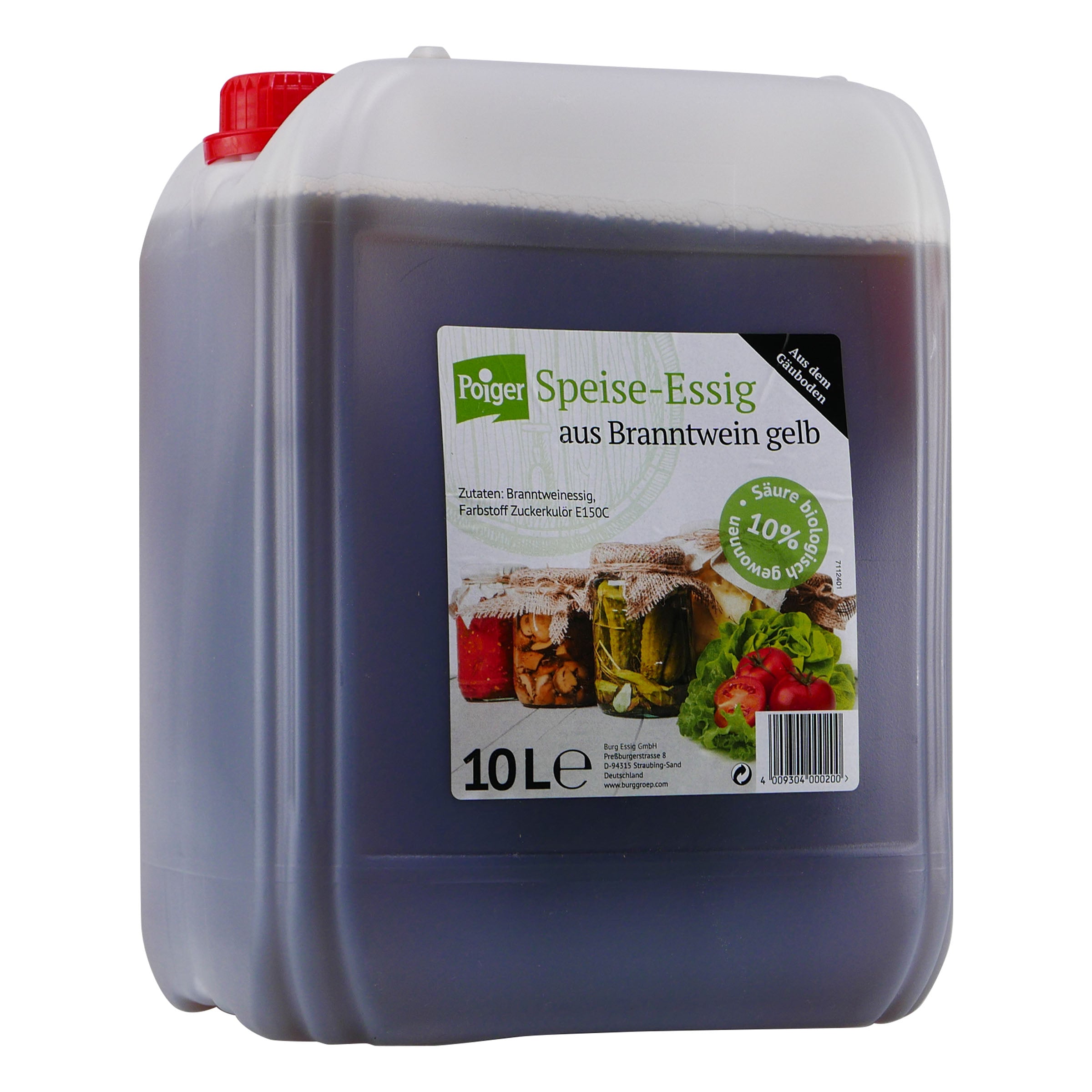 Poiger Speise - Essig Gelb 10L