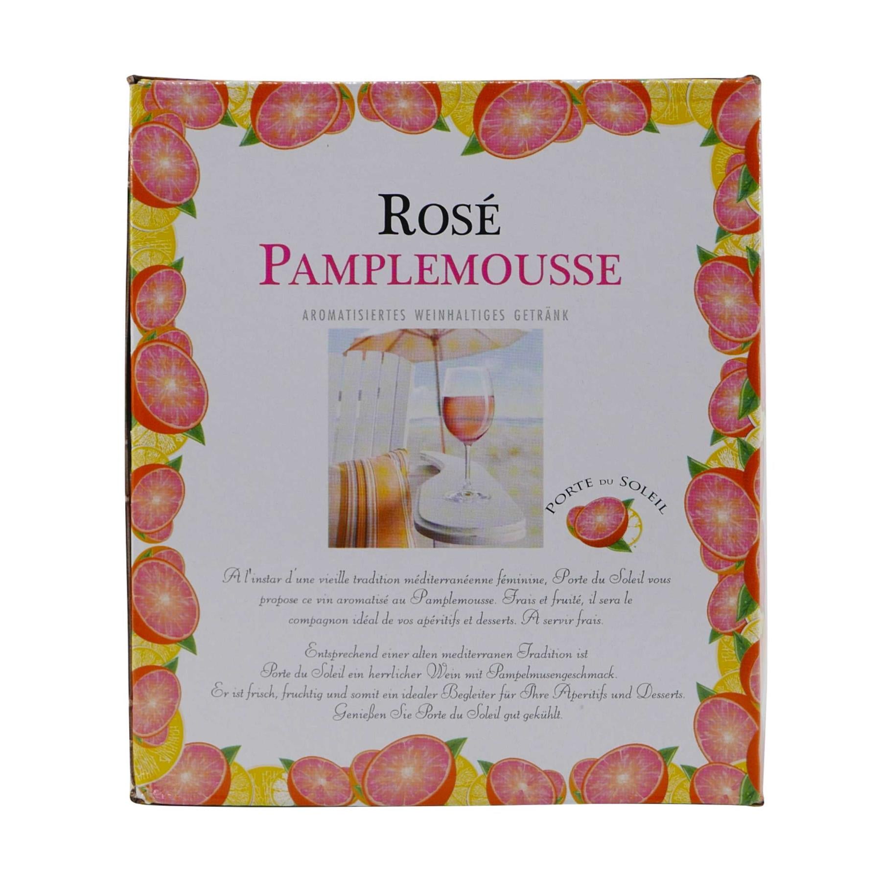 Porte du Soleil Rosé Pamplemousse 2,25L BIB