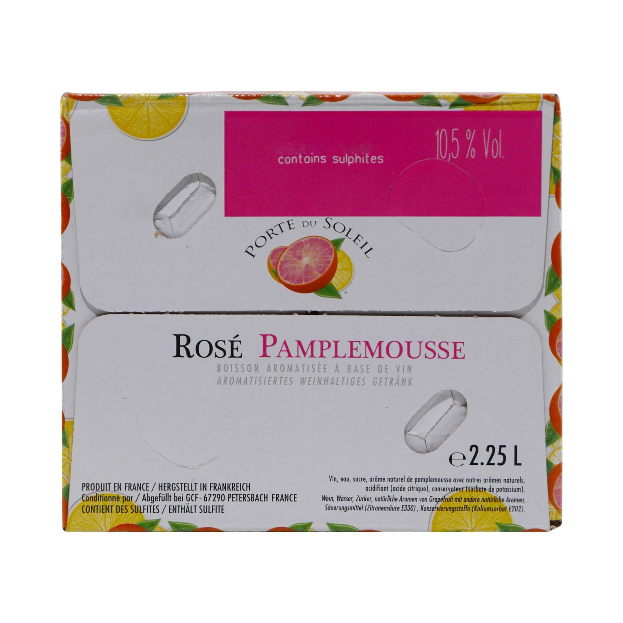 Porte du Soleil Rosé Pamplemousse 2,25L BIB