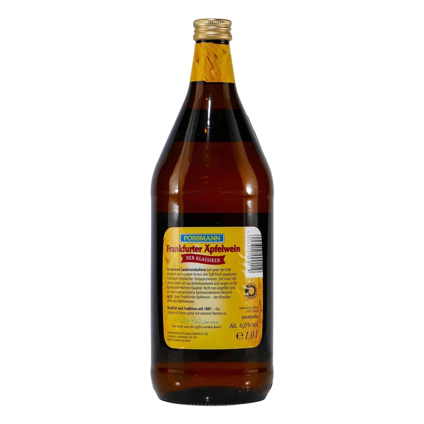 Possmann Frankfurter Äpfelwein (6 x 1,0L)