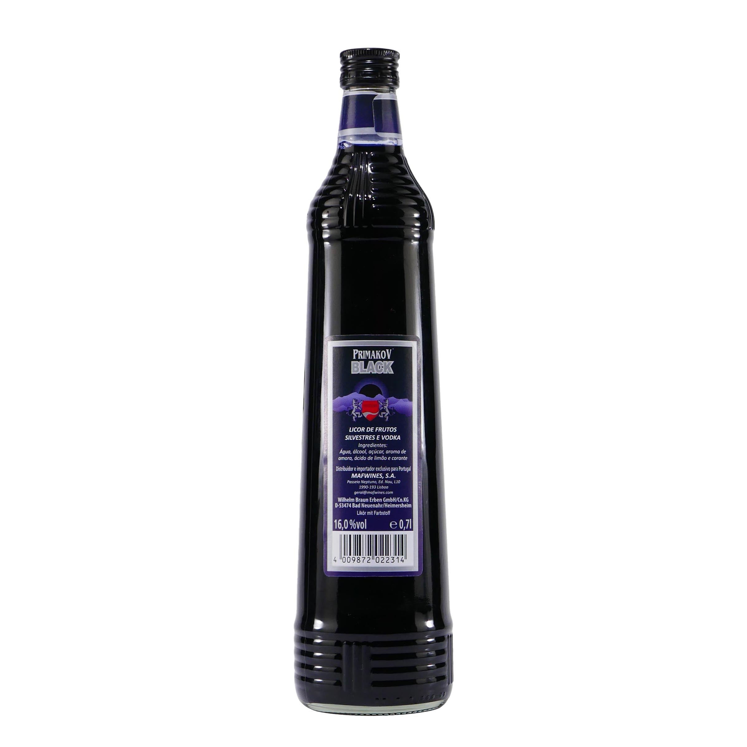 Primakov Black Brombeer-Likör (6 x 0,7L)