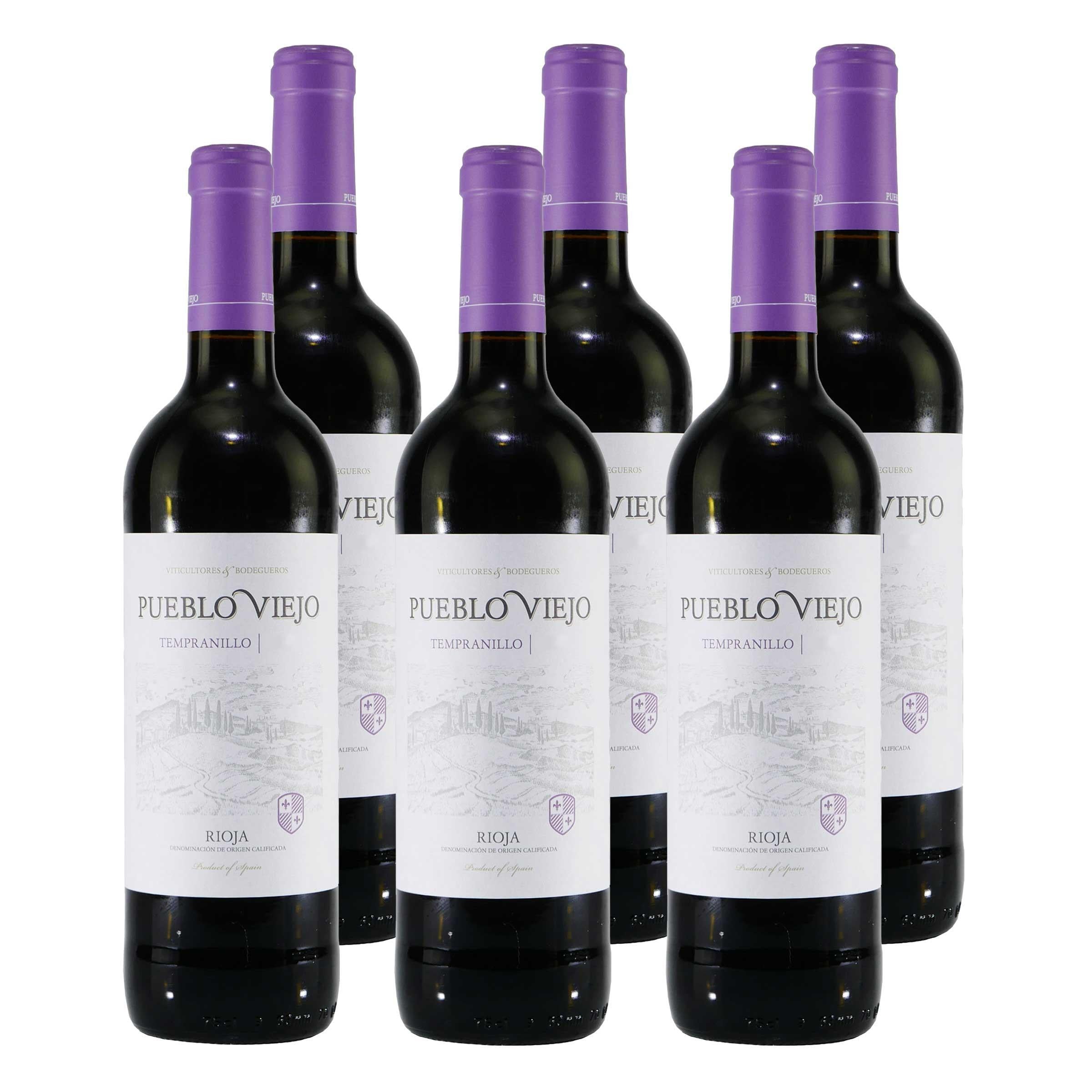 Pueblo Viejo Rioja Tempranillo -trocken- (6 x 0,75L)