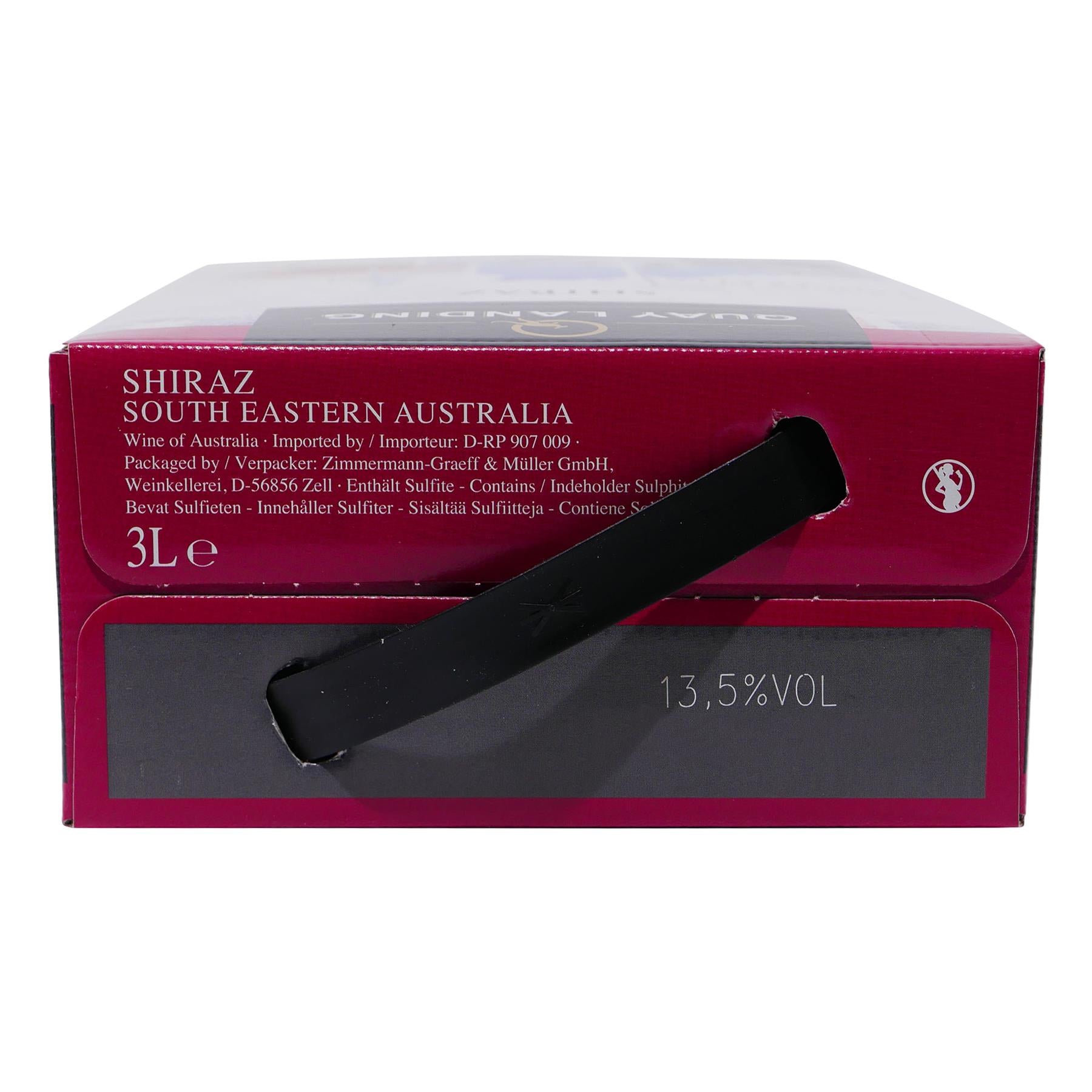 Quay Landing Shiraz -trocken- 3,0L BIB