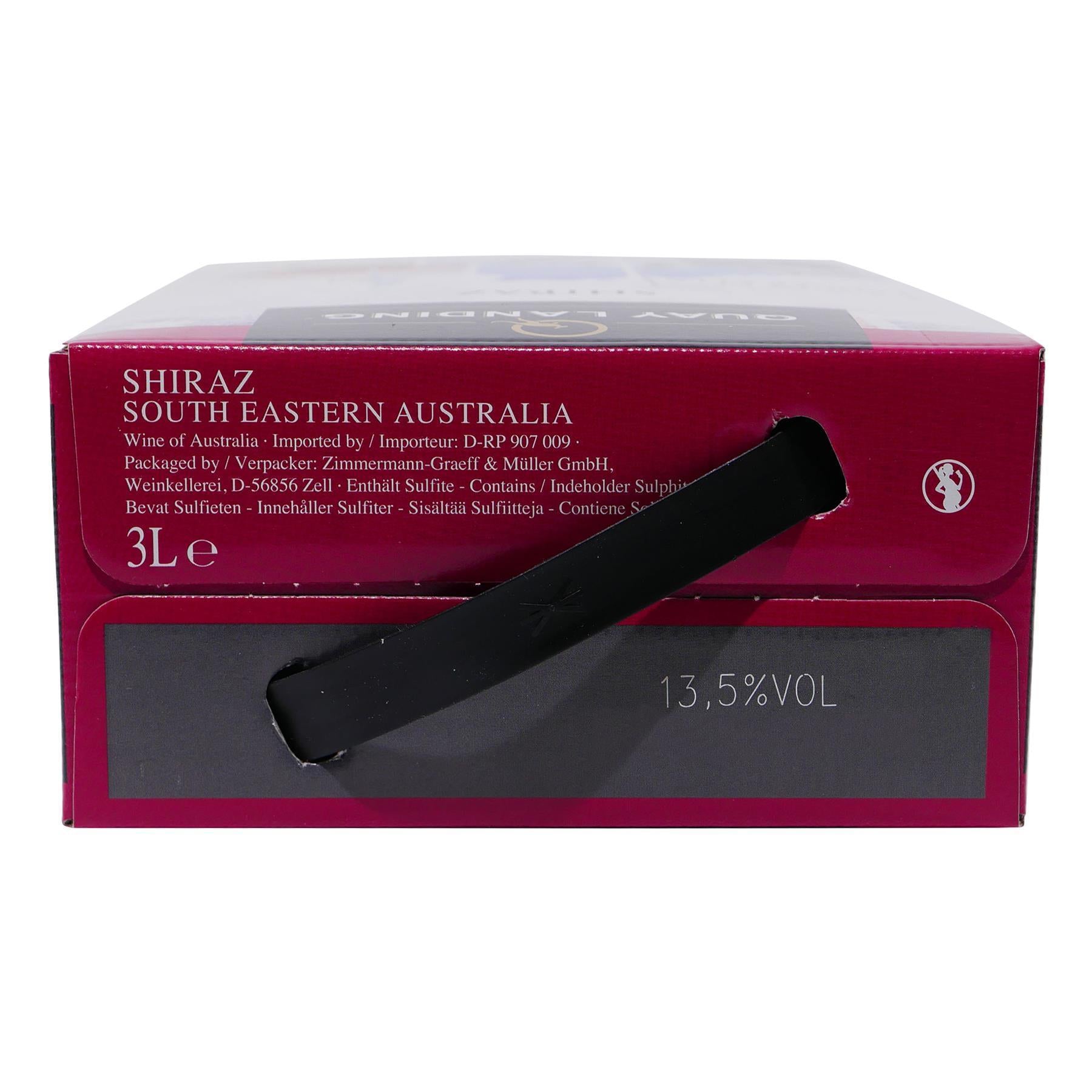 Quay Landing Shiraz -trocken- 3,0L BIB