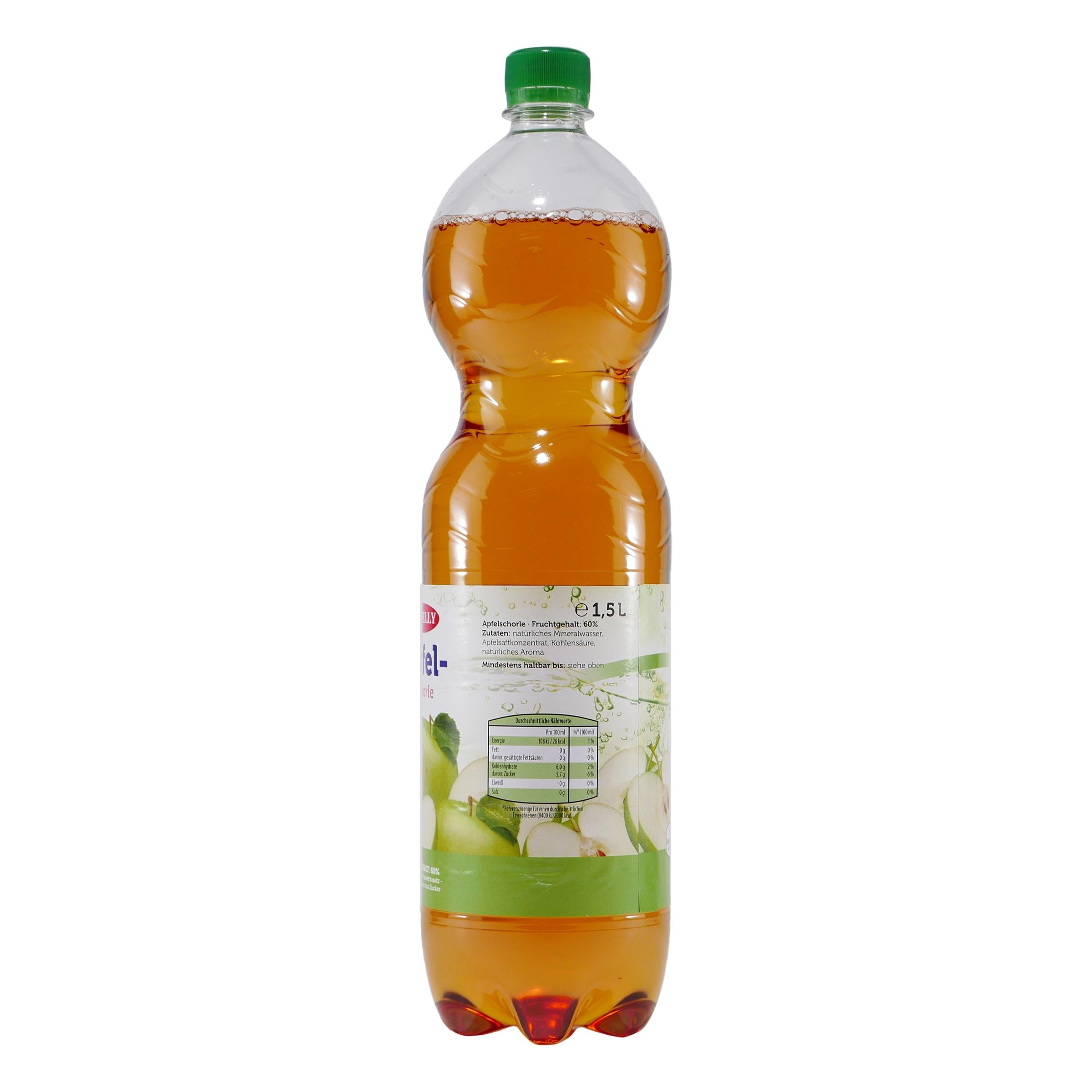 Quelly Apfel-Schorle (6 x 1,5L)