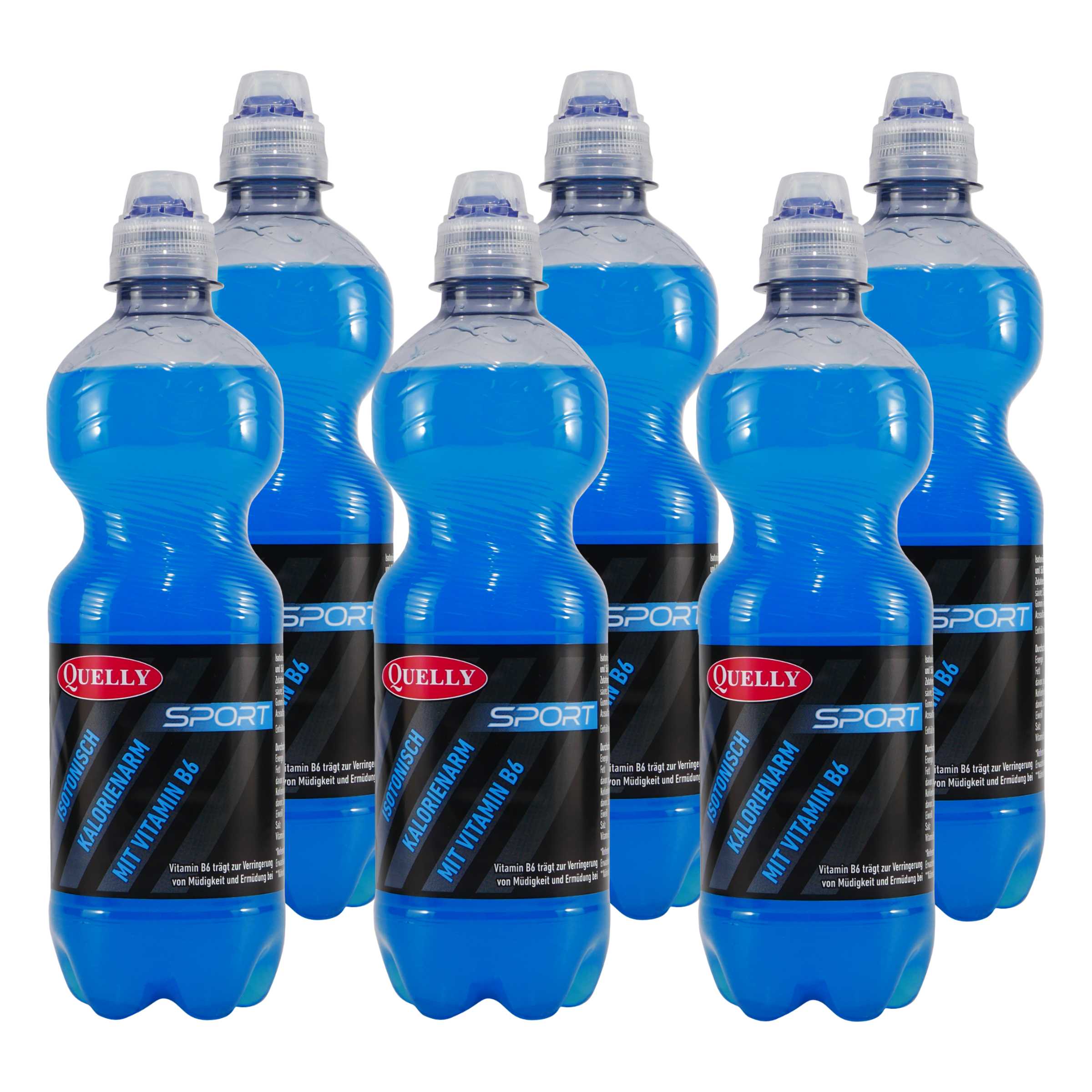 Quelly Sportgetränk Erdbeere (6 x 0,5L) EINWEG