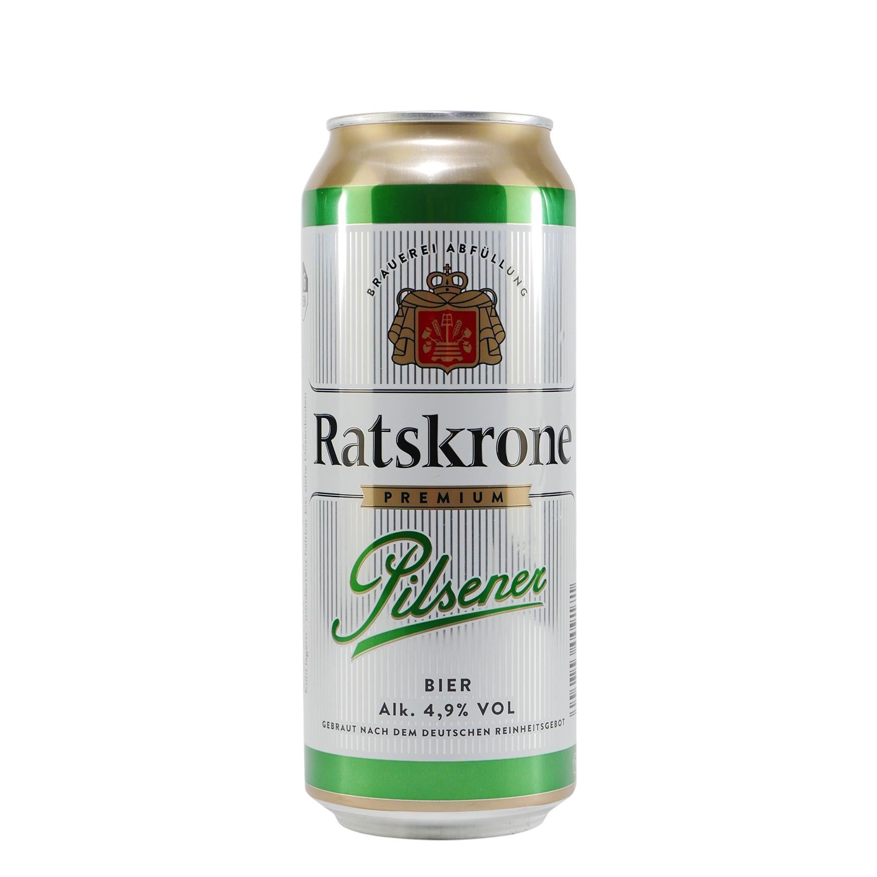 Ratskrone Pilsener (24 x 0,5L) EINWEG