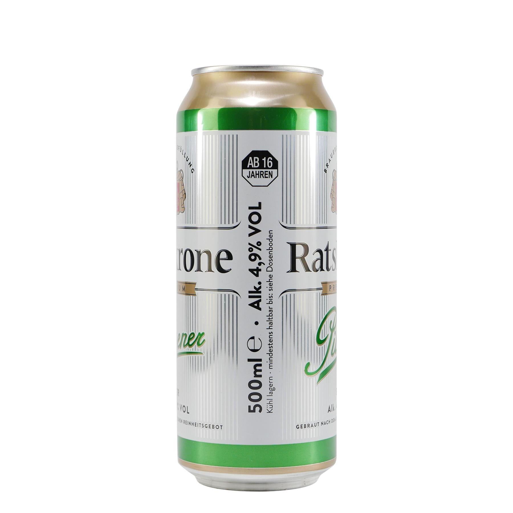 Ratskrone Pilsener (24 x 0,5L) EINWEG