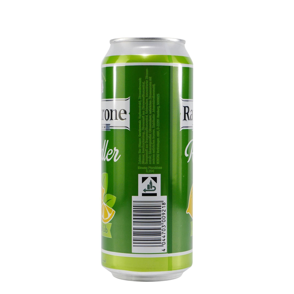 Ratskrone Radler Naturtrüb (24 x 0,5L) EINWEG