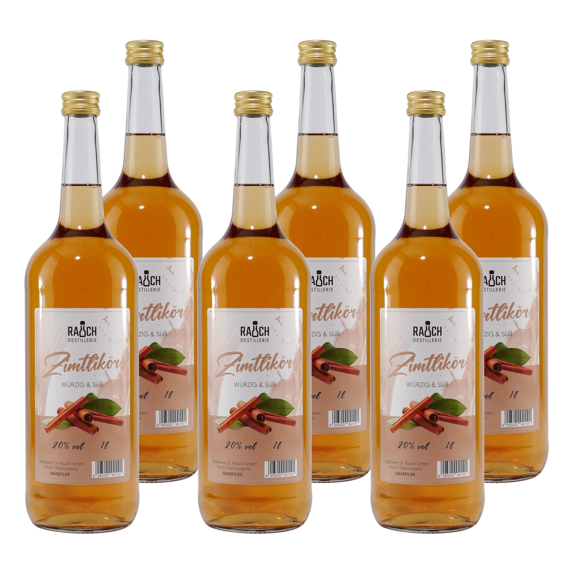 Rauch Zimtlikör (6 x 1,0L)