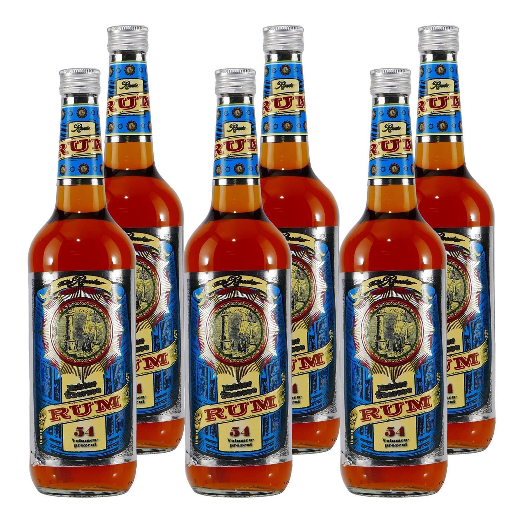 Rauter Echter Übersee Rum 54 (6 x 0,7L)