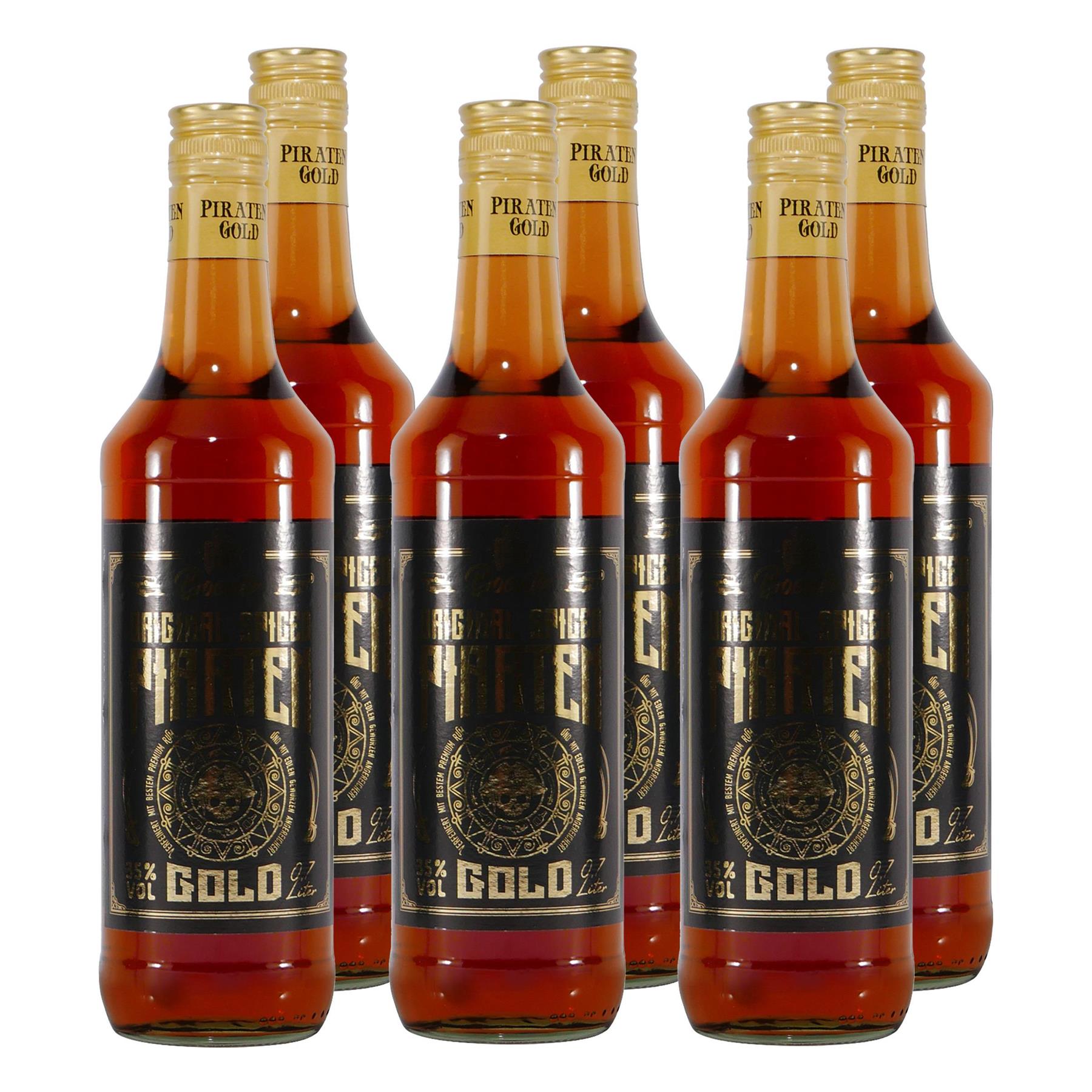 Boente Original Spiced Piraten Gold (6 x 0,7L)