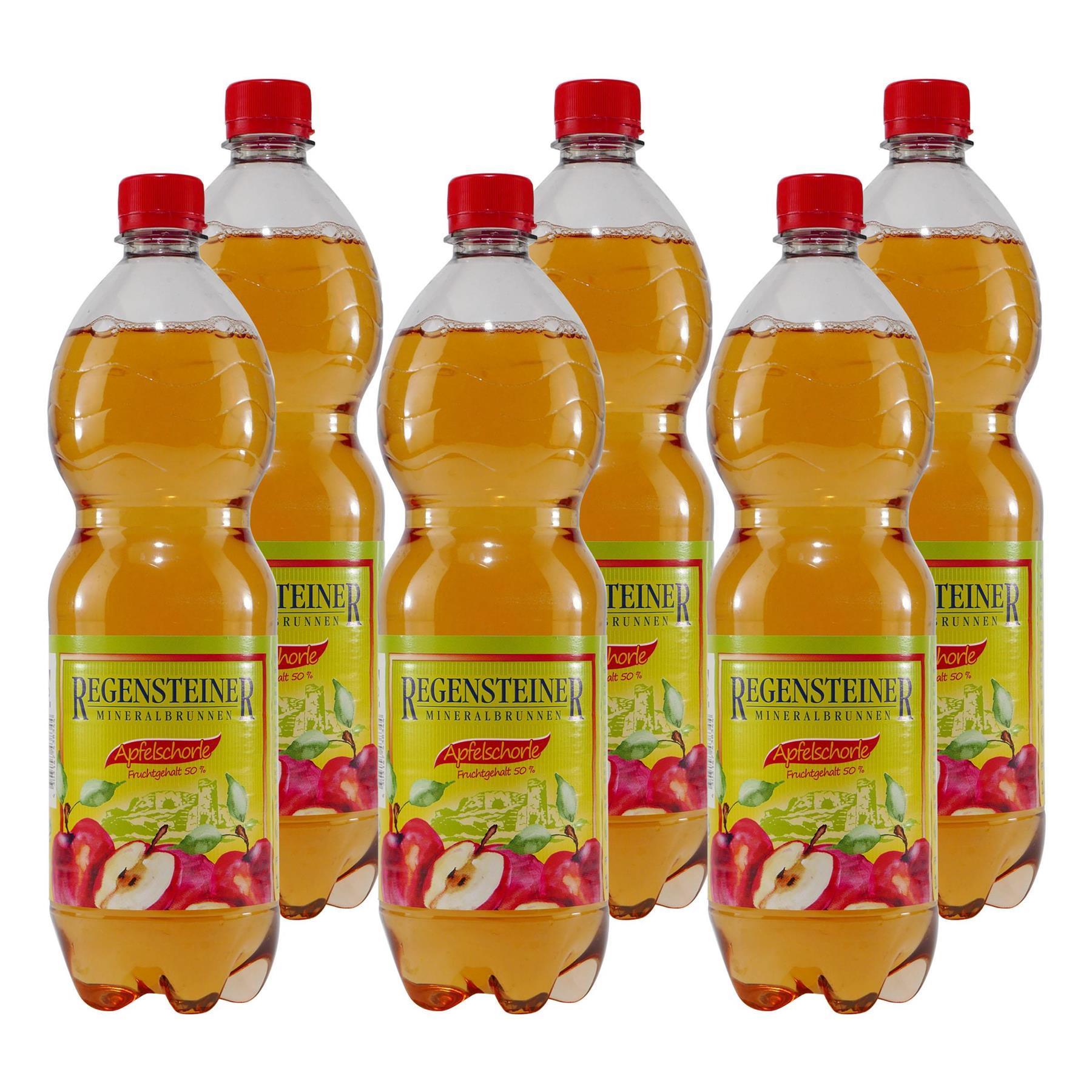 Regensteiner Apfelschorle (12 x 1,0L)