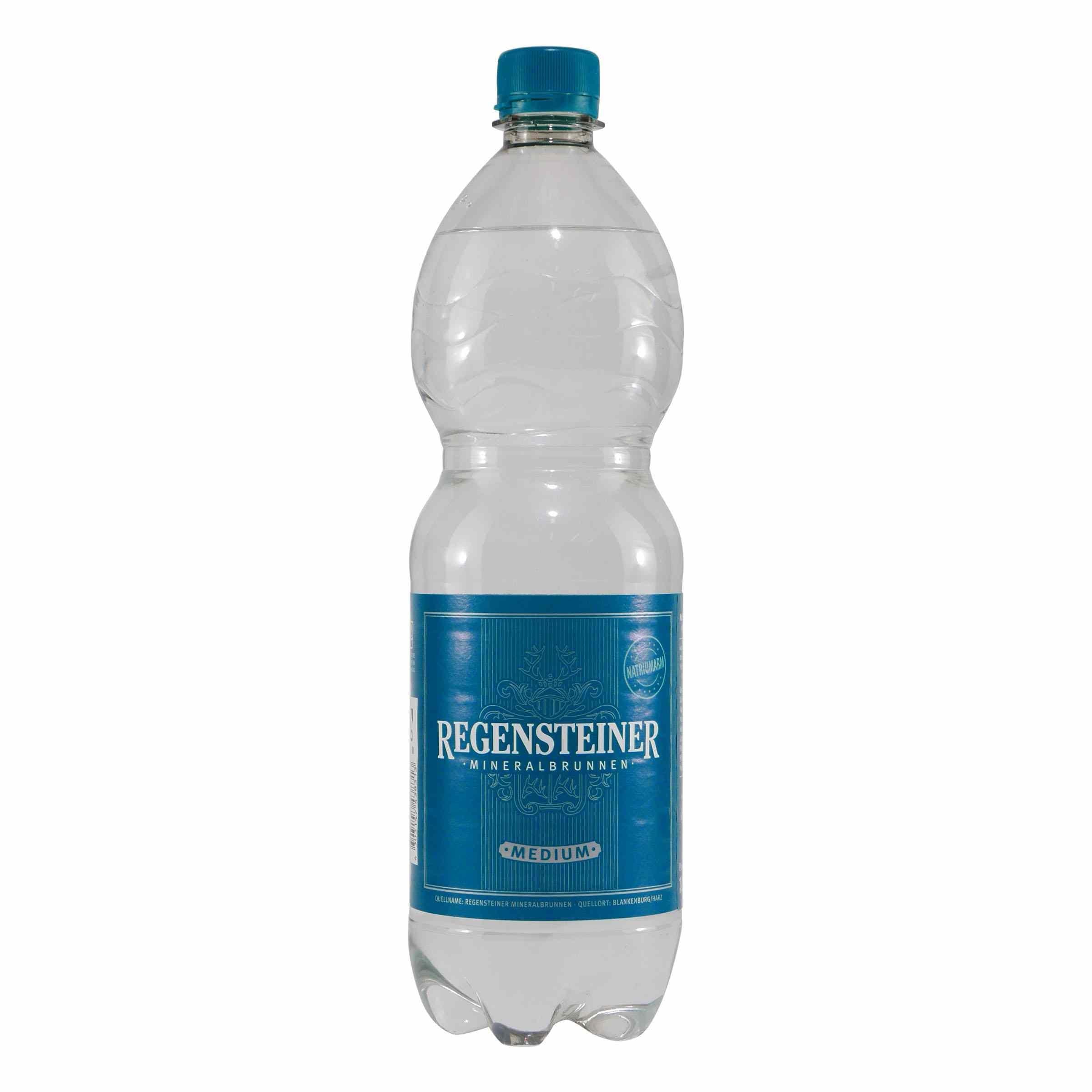 Regensteiner Mineralwasser -Medium- (12 x 1,0L)