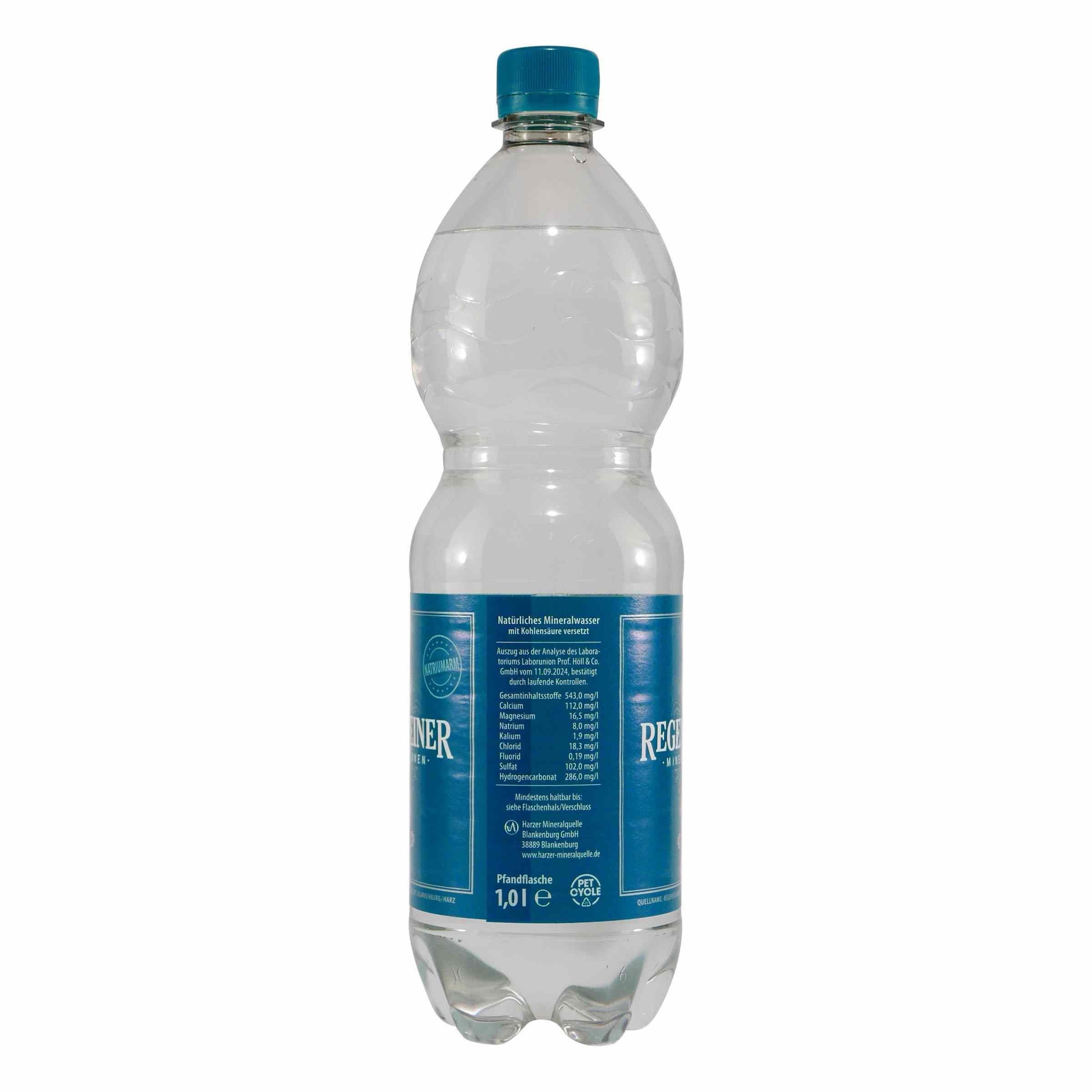 Regensteiner Mineralwasser -Medium- (12 x 1,0L)