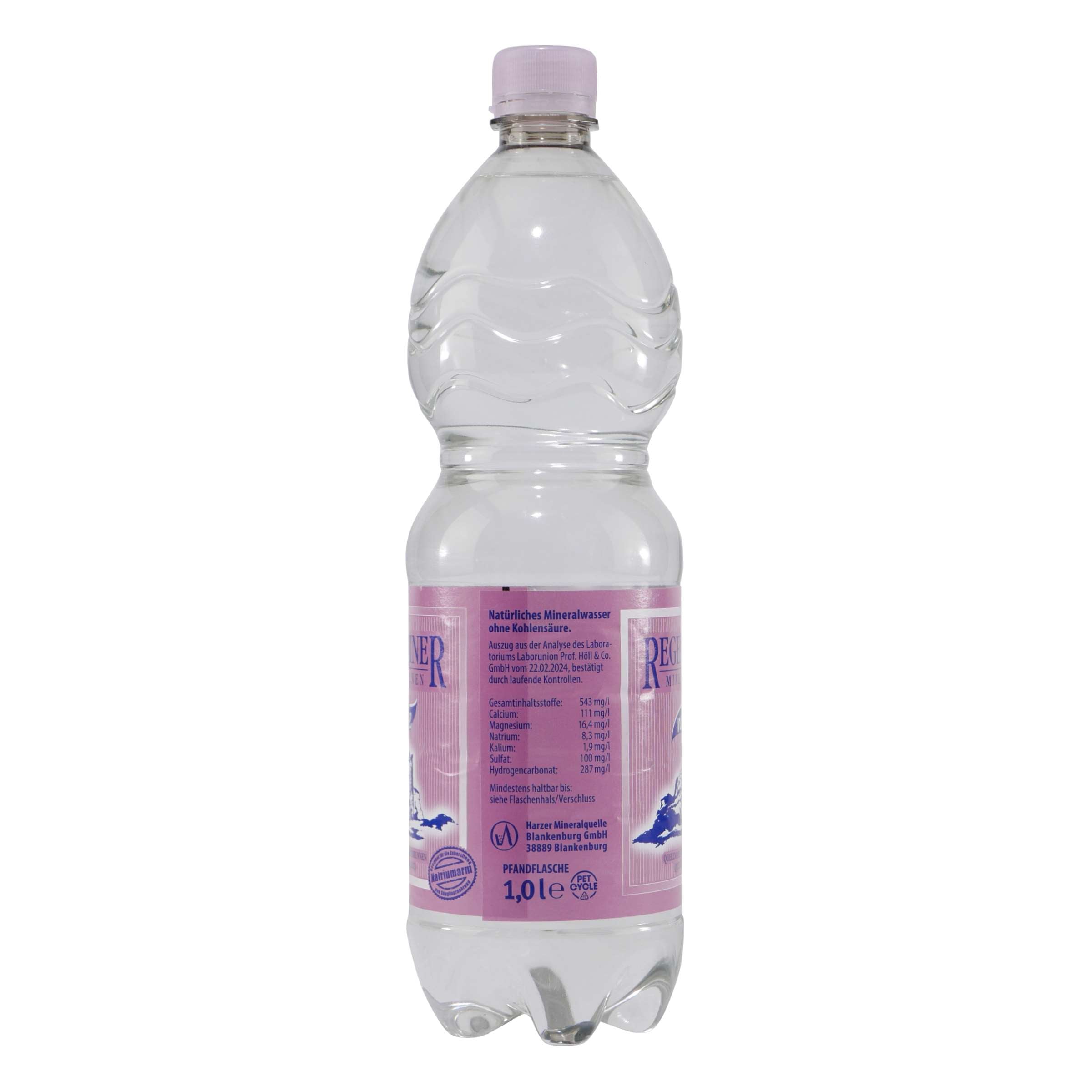 Regensteiner Mineralwasser -Naturelle- (12 x 1,0L)