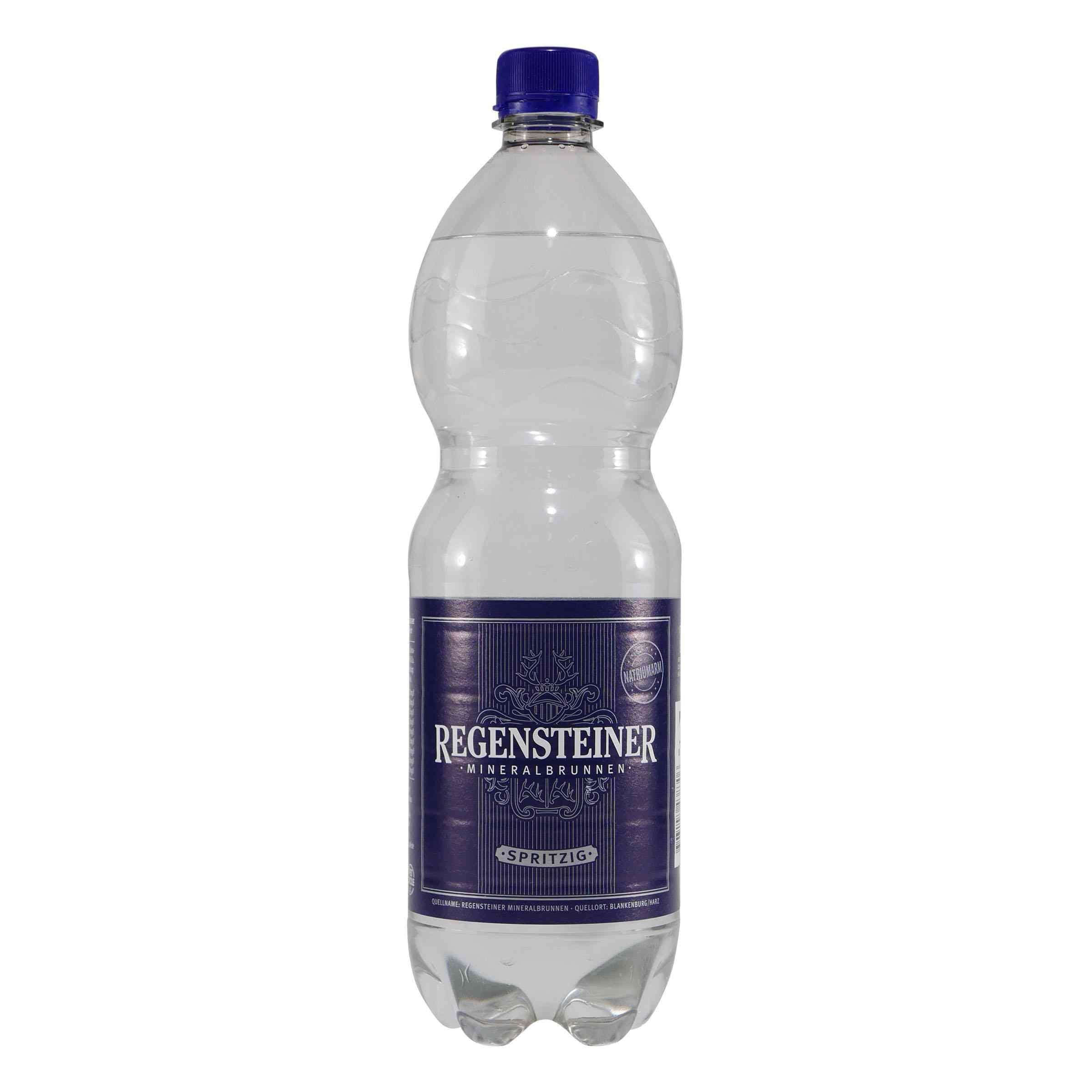 Regensteiner Mineralwasser -Spritzig- (12 x 1,0L)
