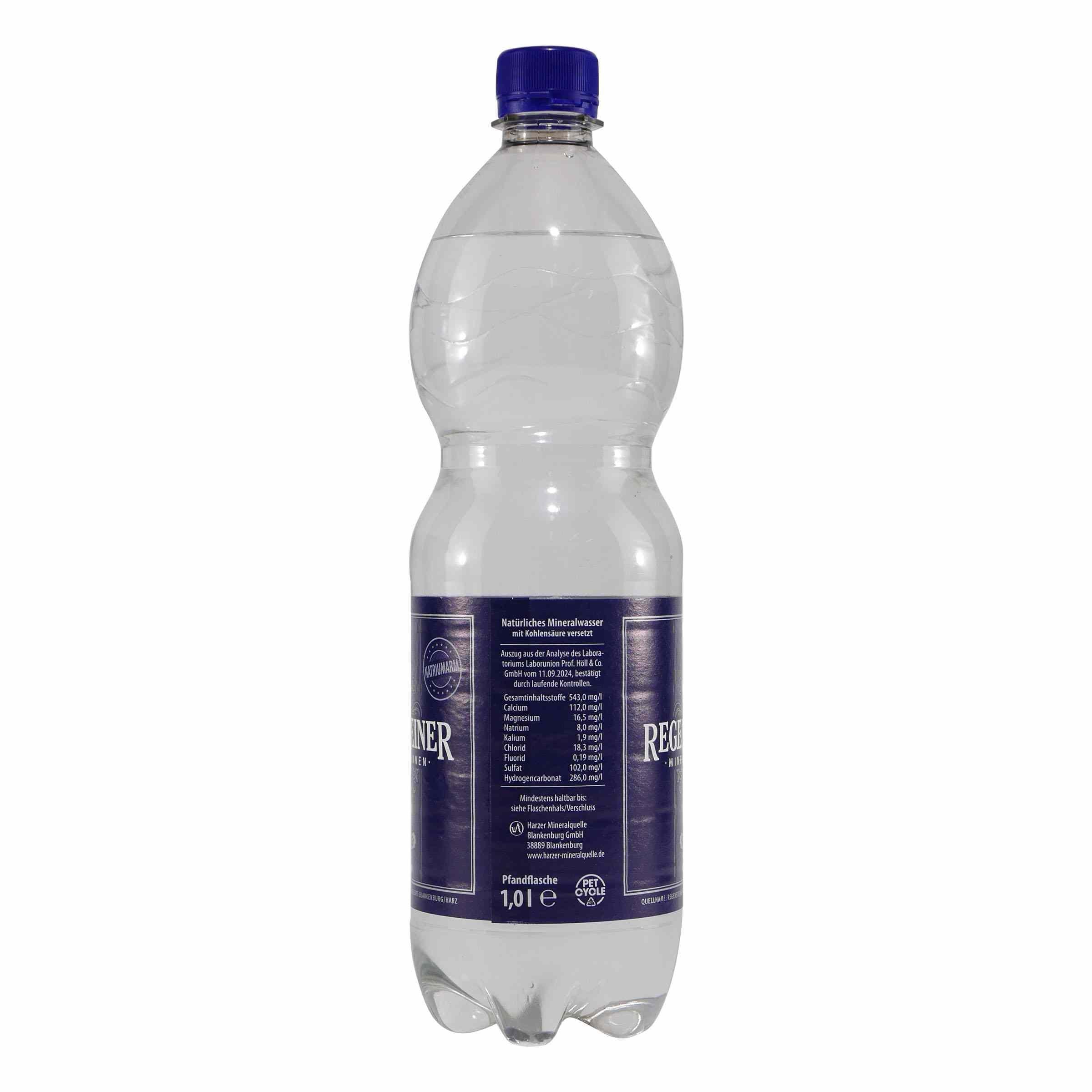 Regensteiner Mineralwasser -Spritzig- (12 x 1,0L)