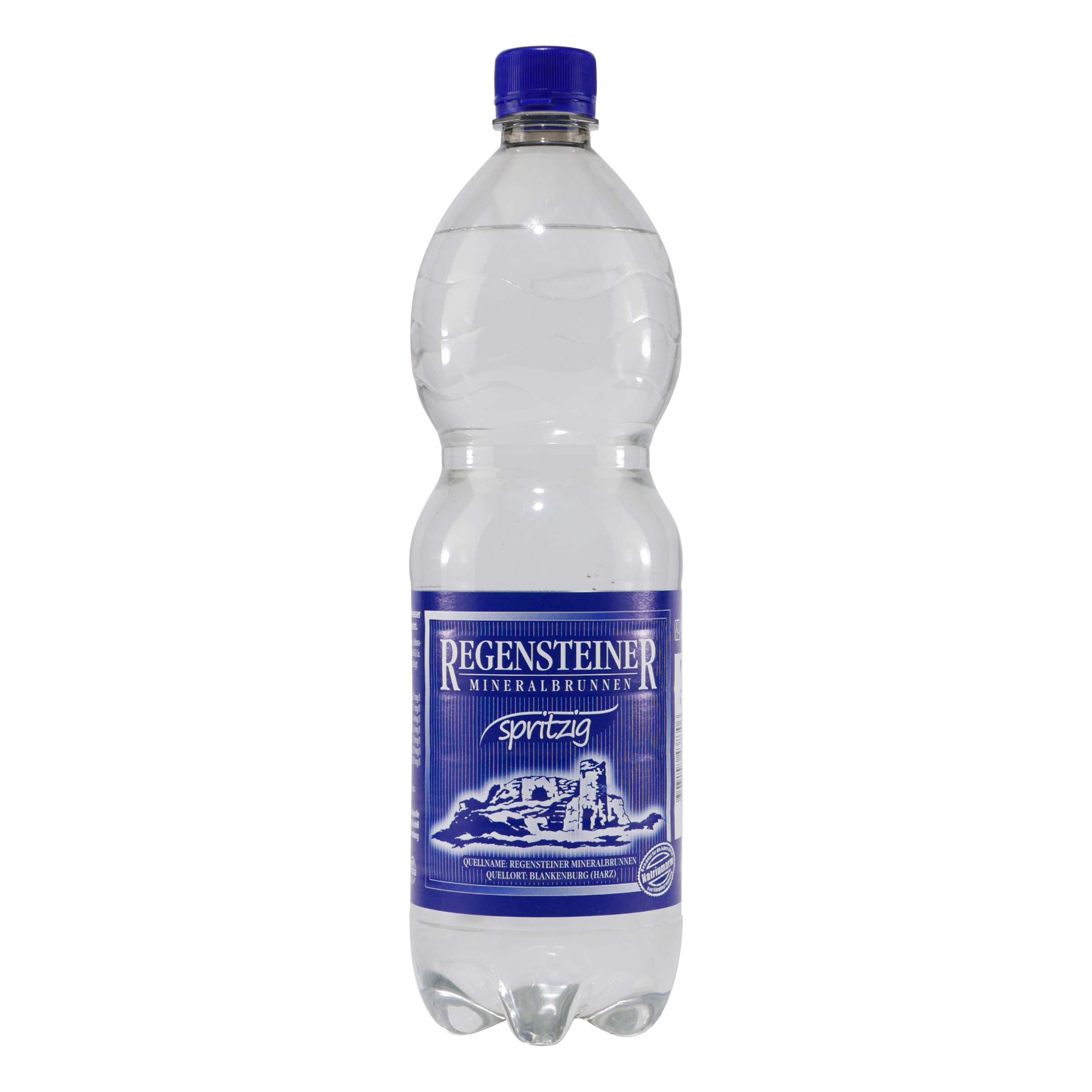 Regensteiner Mineralwasser -Spritzig- (12 x 1,0L)