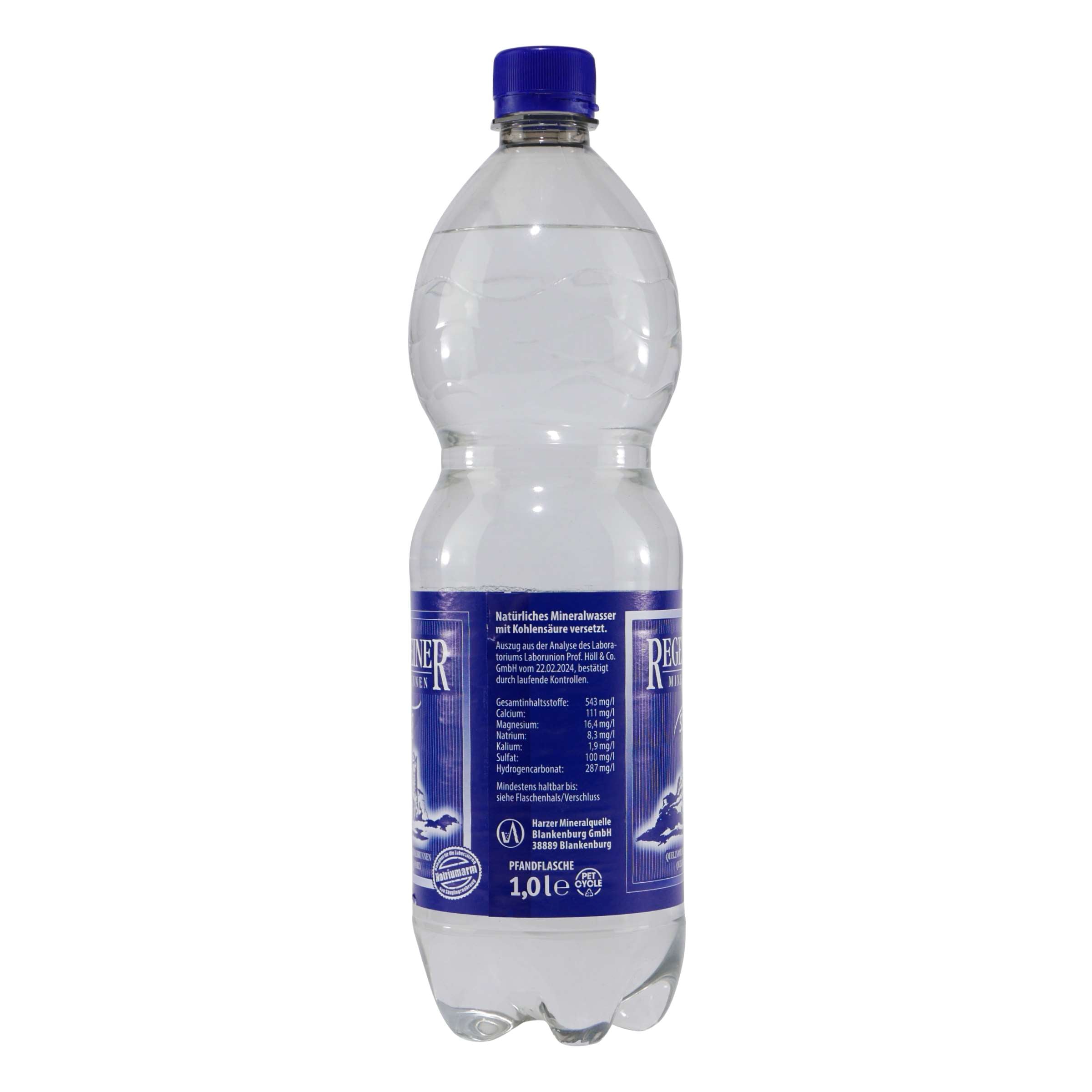 Regensteiner Mineralwasser -Spritzig- (12 x 1,0L)