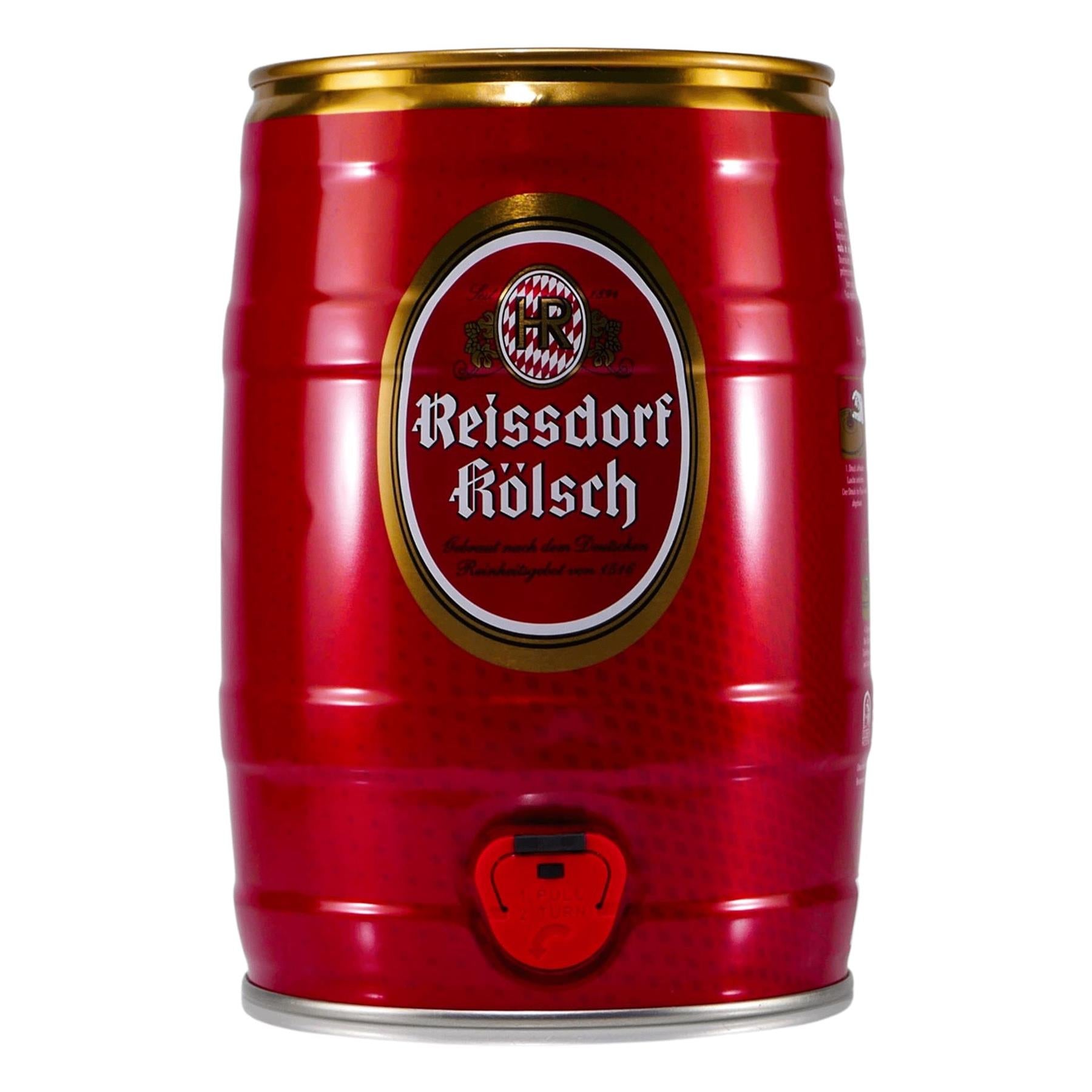 Reissdorf Kölsch Bierfass 5,0L