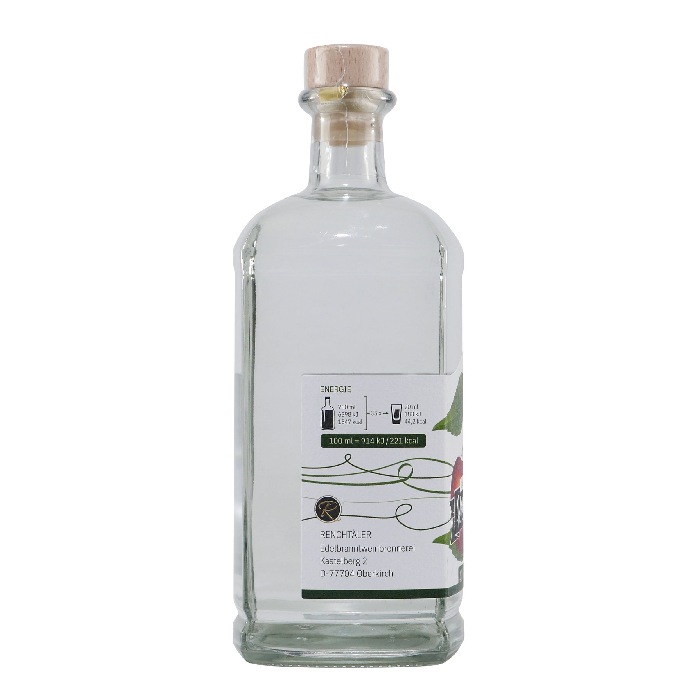 Renchtäler Schwarzwälder Kirschwasser mit Geschenk-HK
