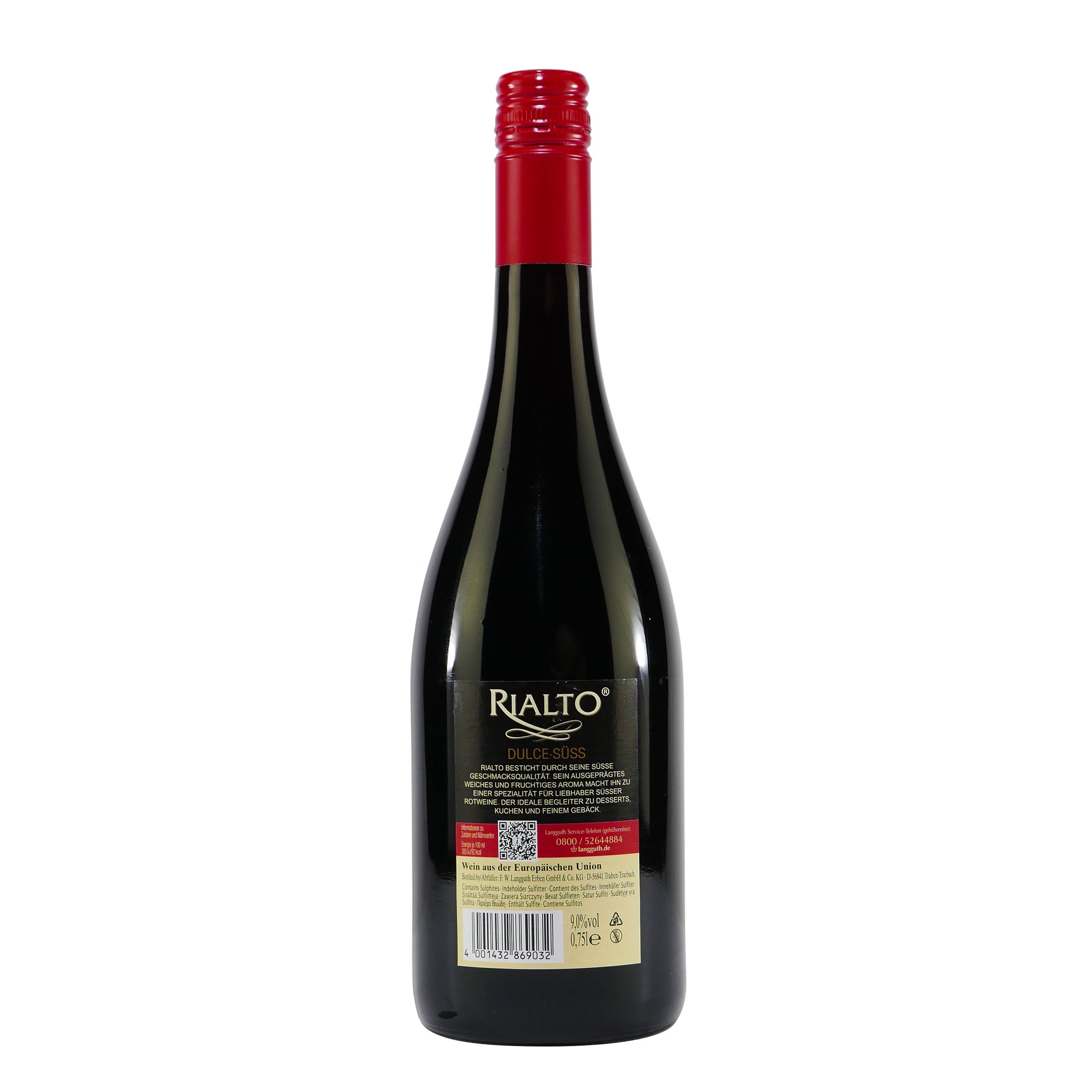 Rialto Rotwein -lieblich- (6 x 0,75L)