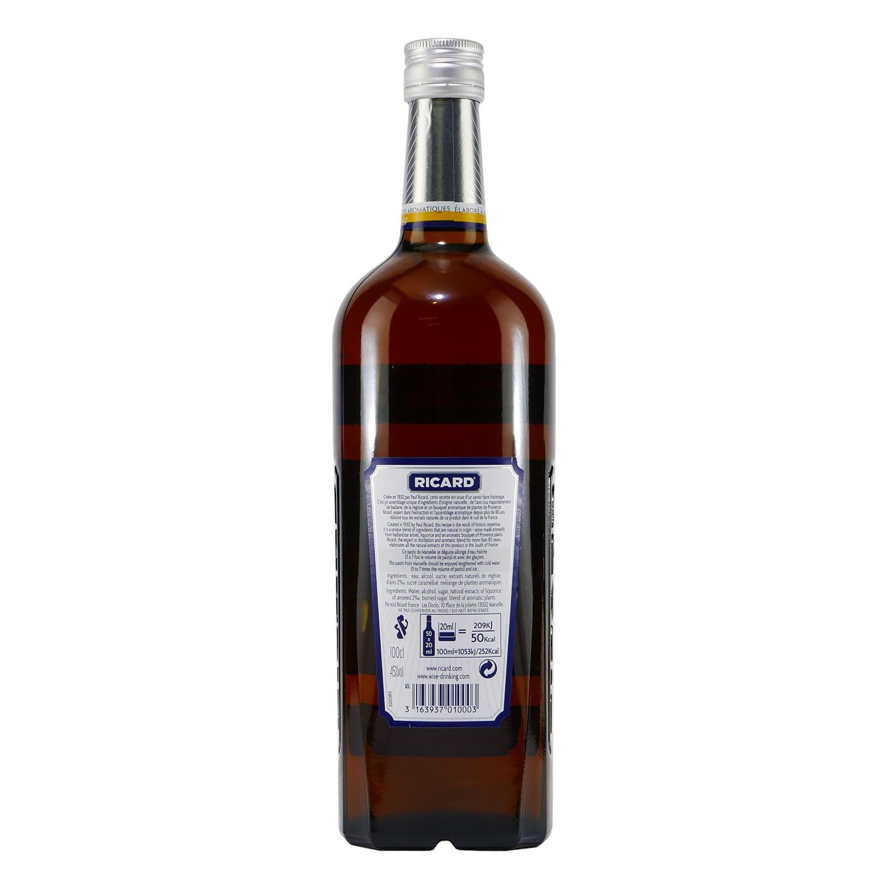 Ricard Pastis Anise Aperitif