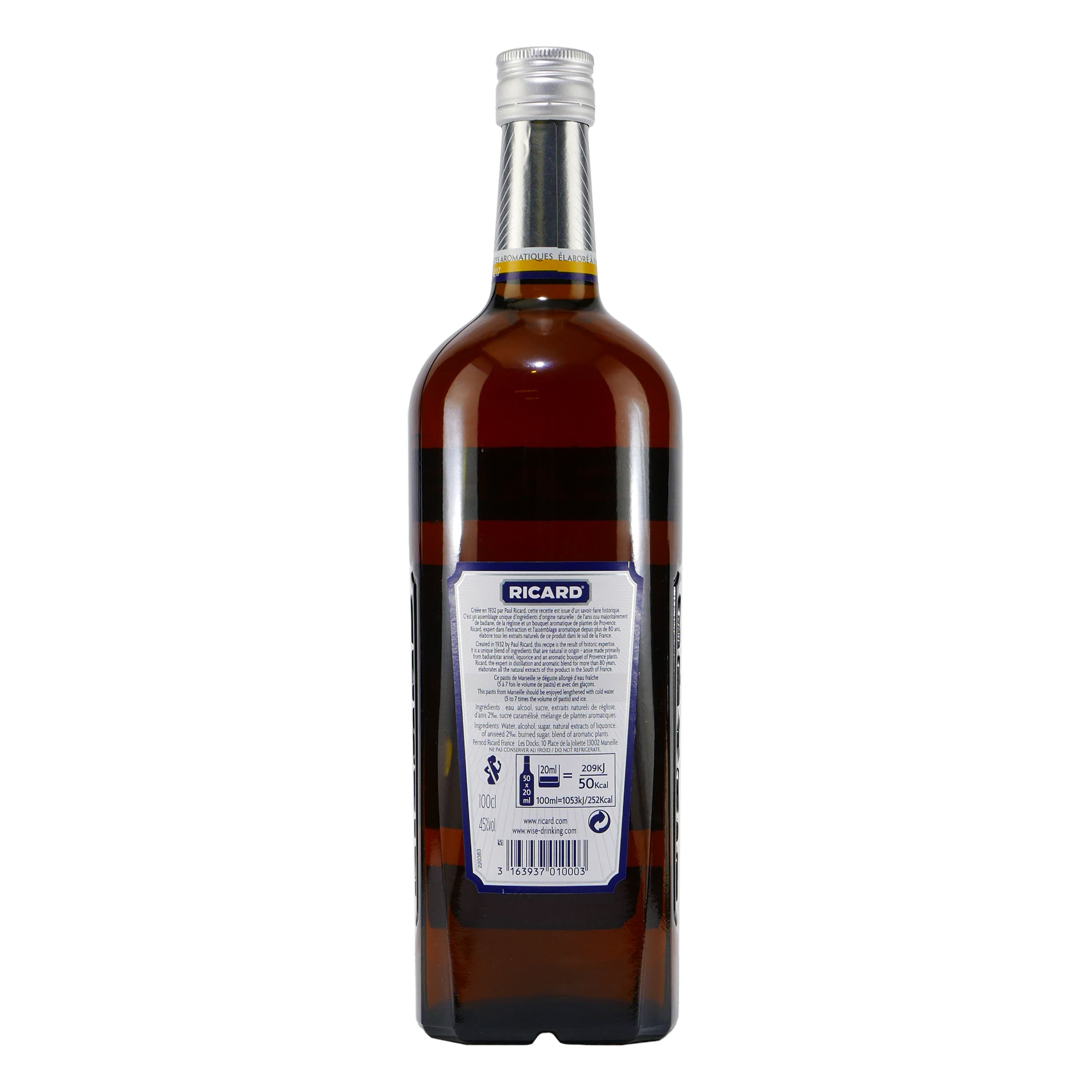 Ricard Pastis Anise Aperitif