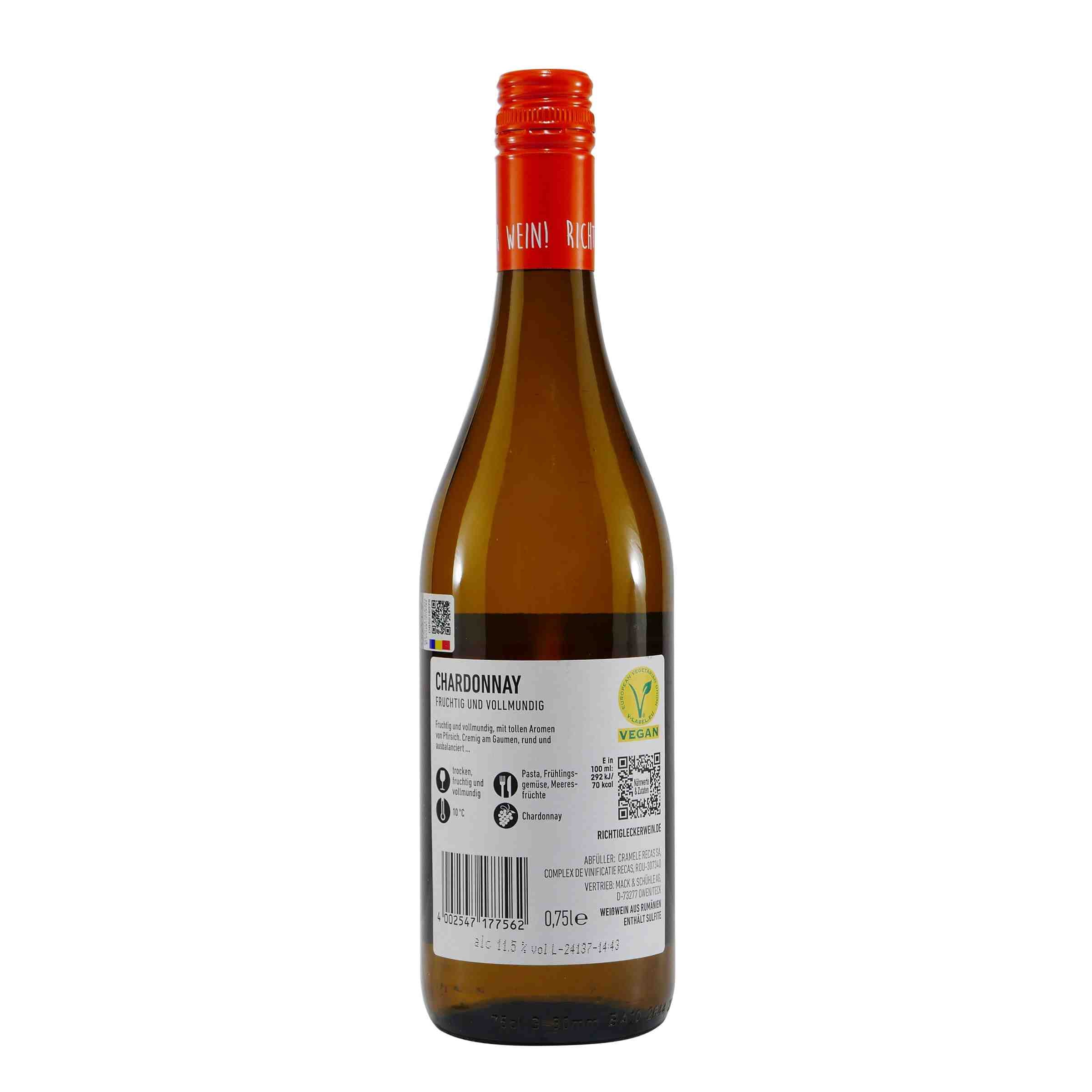 Richtig Lecker Chardonnay -trocken- (6 x 0,75L)