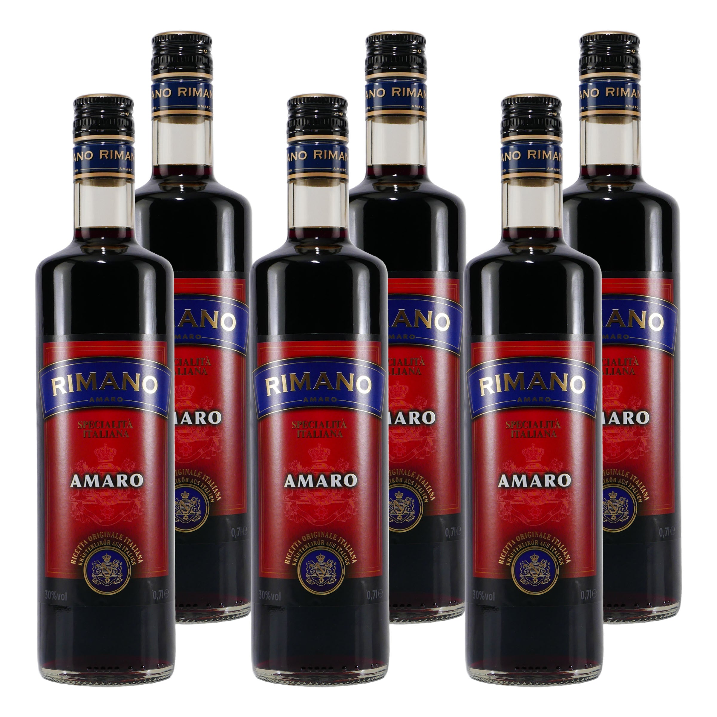 Rimano Amaro Kräuterlikör (6 x 0,7L)