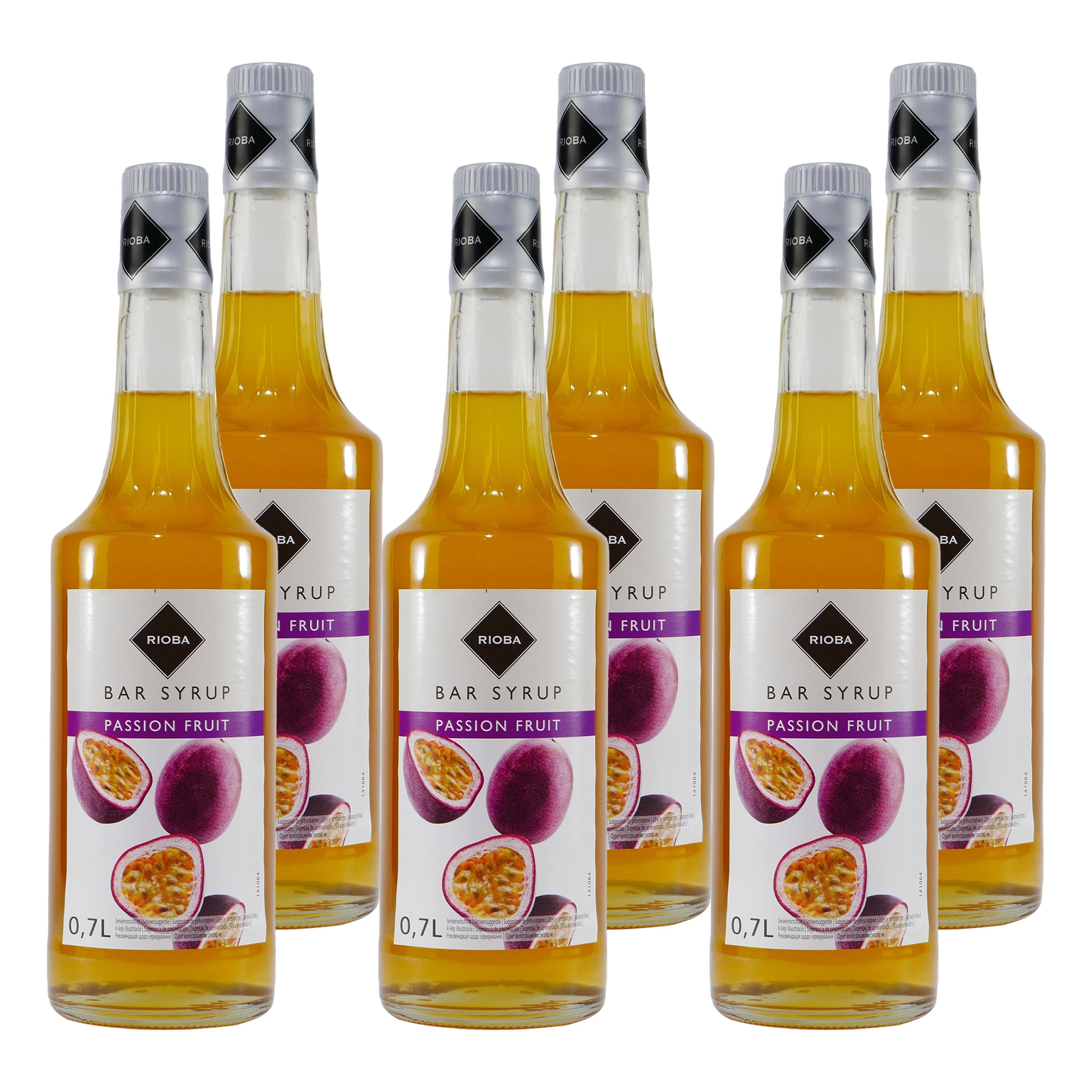 Rioba Passion Fruit Syrup (6 x 0,7L)