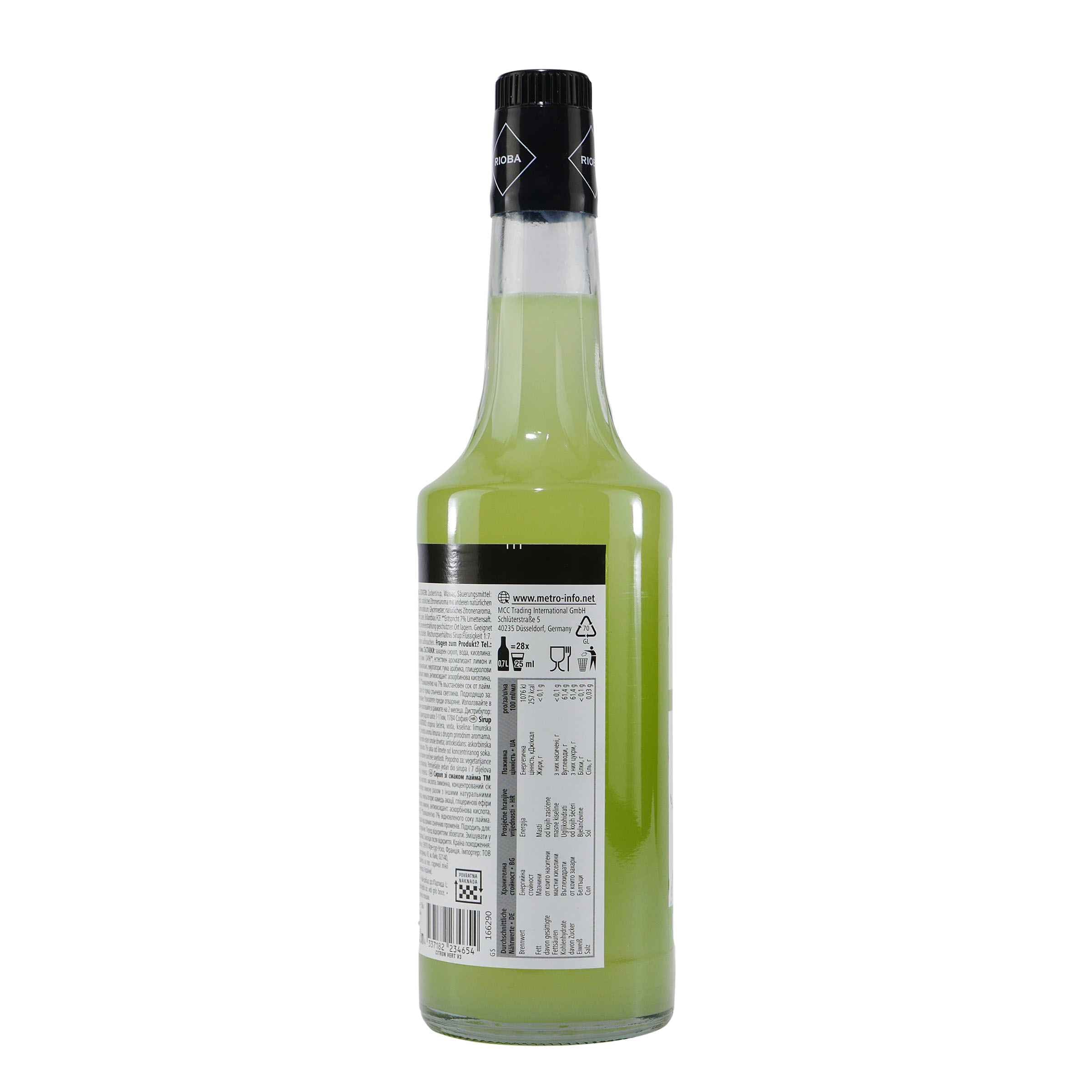 Rioba Lime (Limette) Syrup